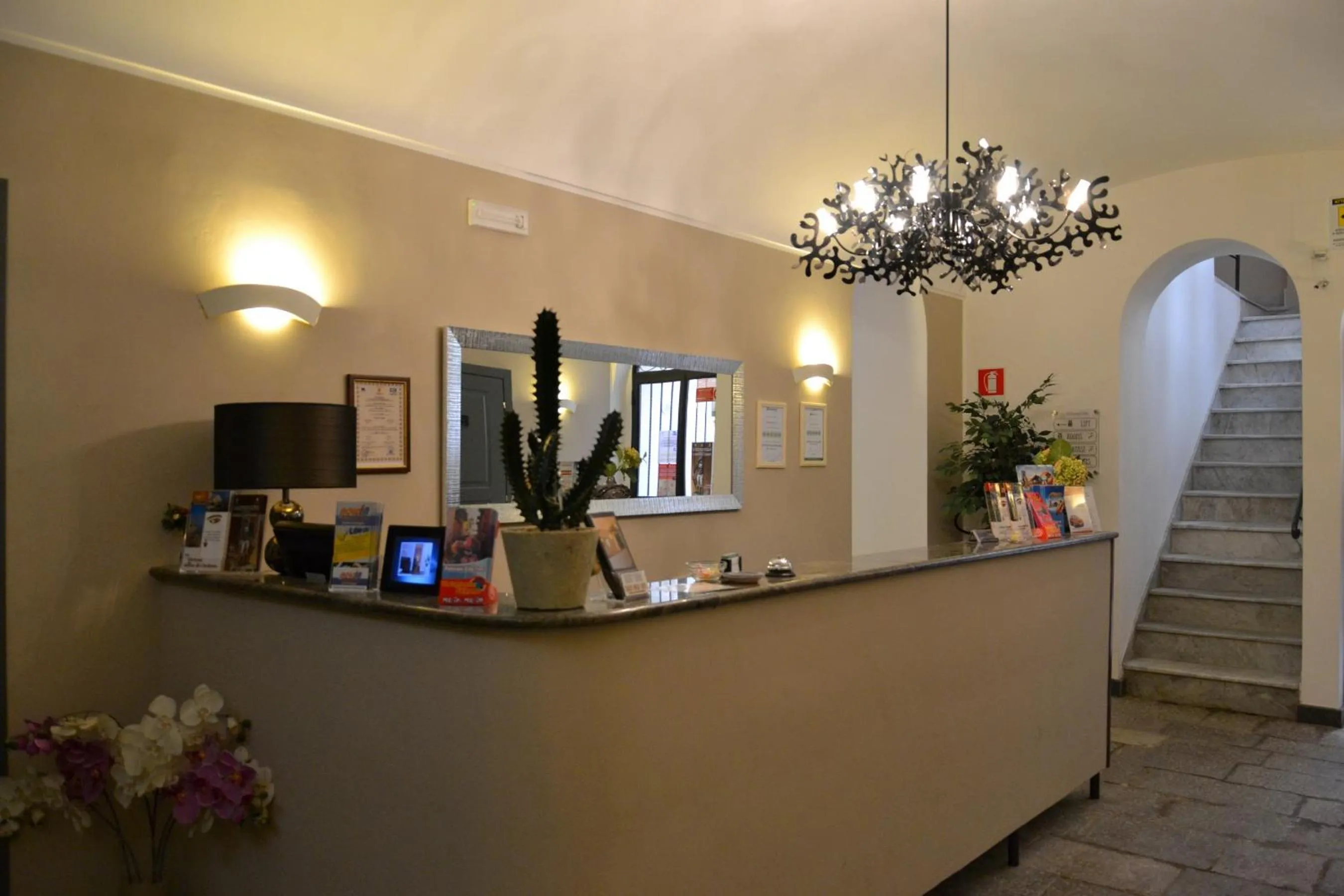 Lobby or reception in Palazzo Ducale Suites