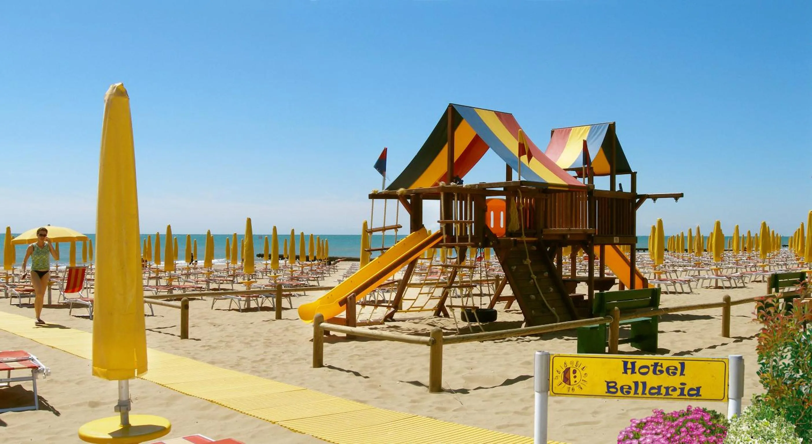 Children play ground in Hotel Bellaria