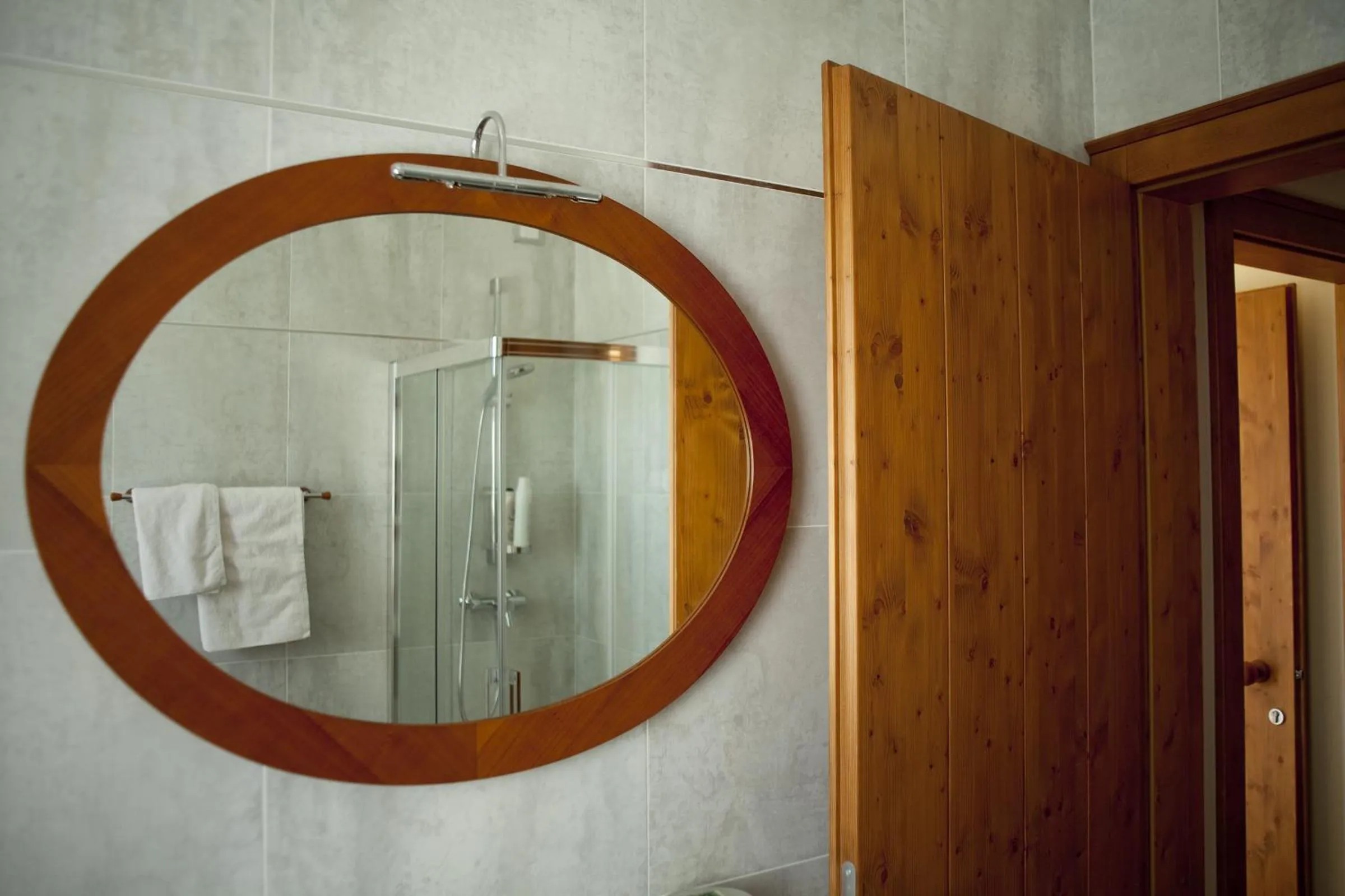 Shower in B&B Al Sole Di Cavessago