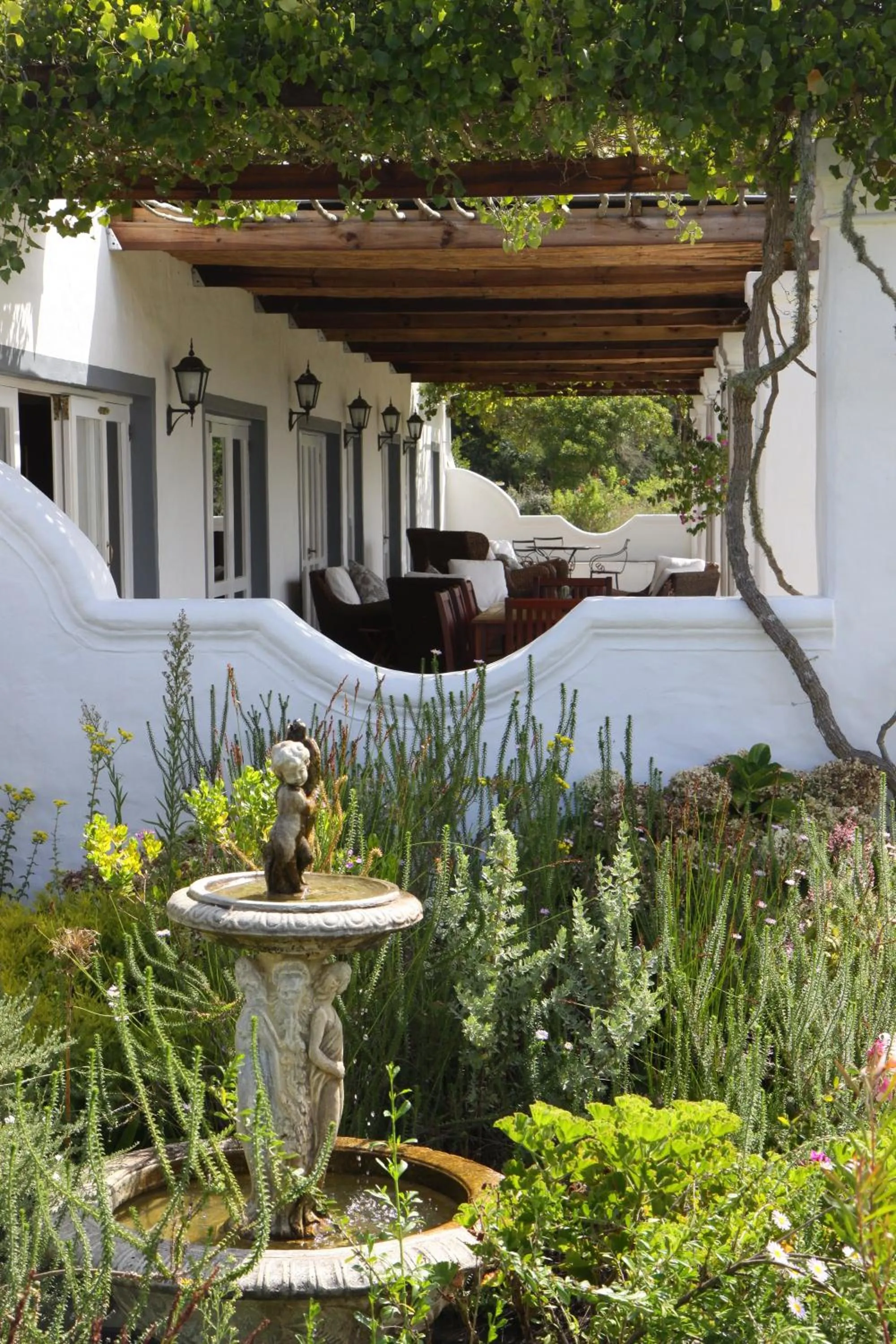 Balcony/Terrace in Fynbos Ridge Country House & Cottages