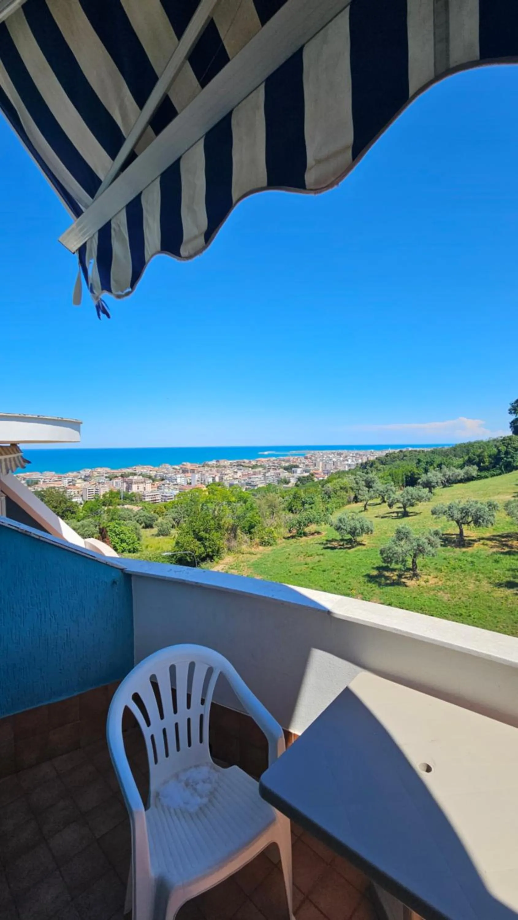 Natural landscape in City View Pescara B&B