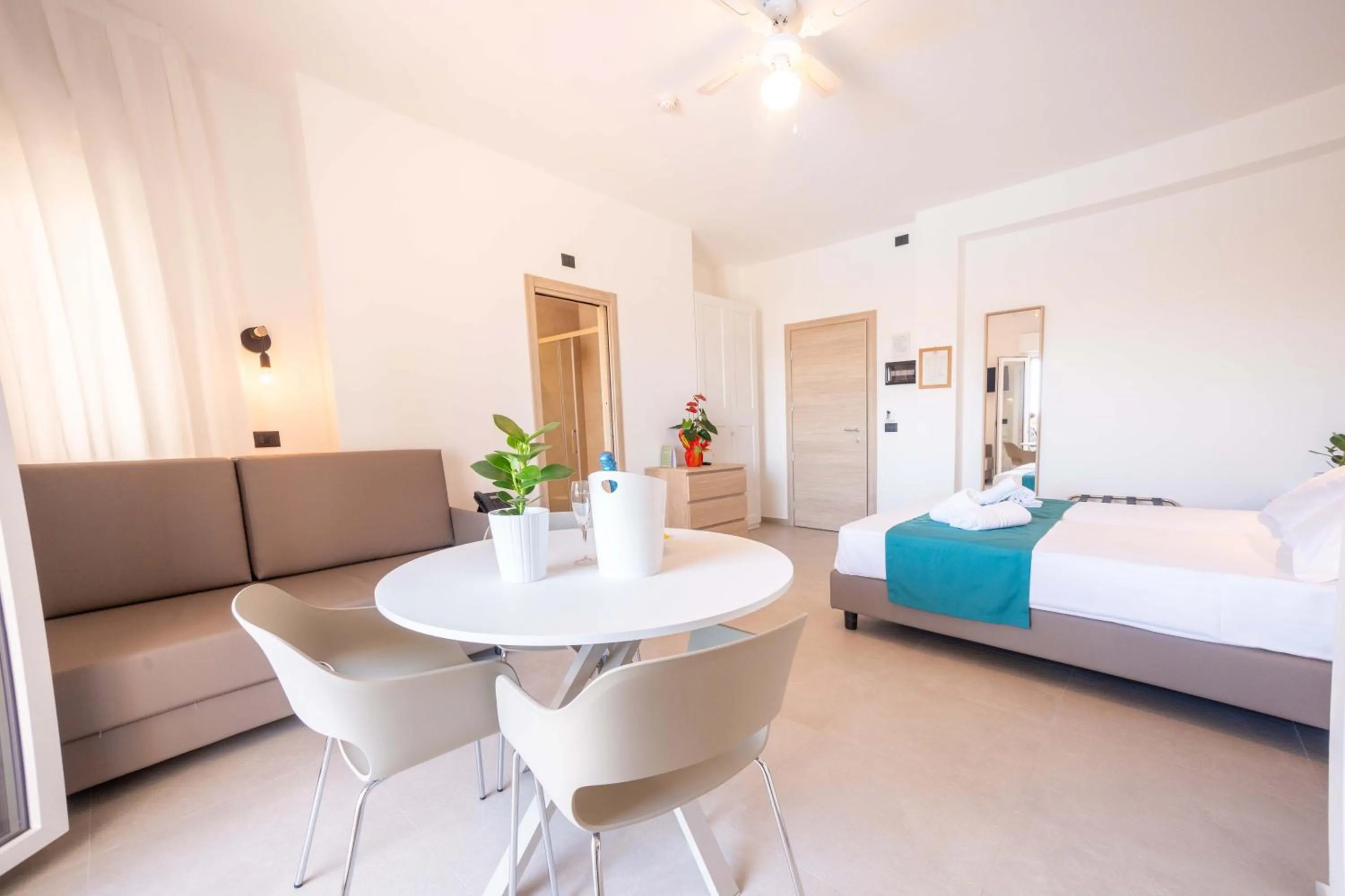 Bed in Residence Villa Giardini