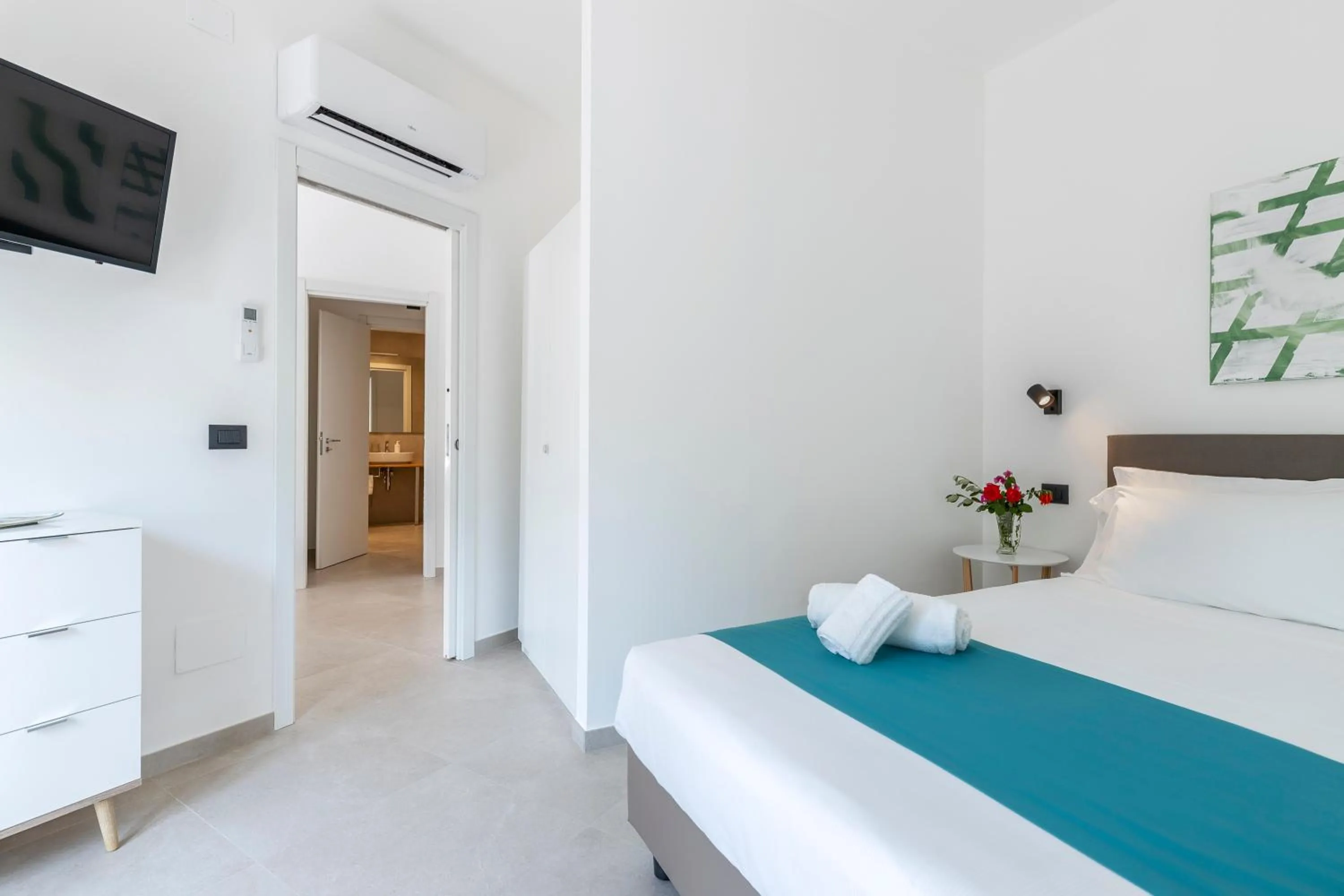Bed in Residence Villa Giardini