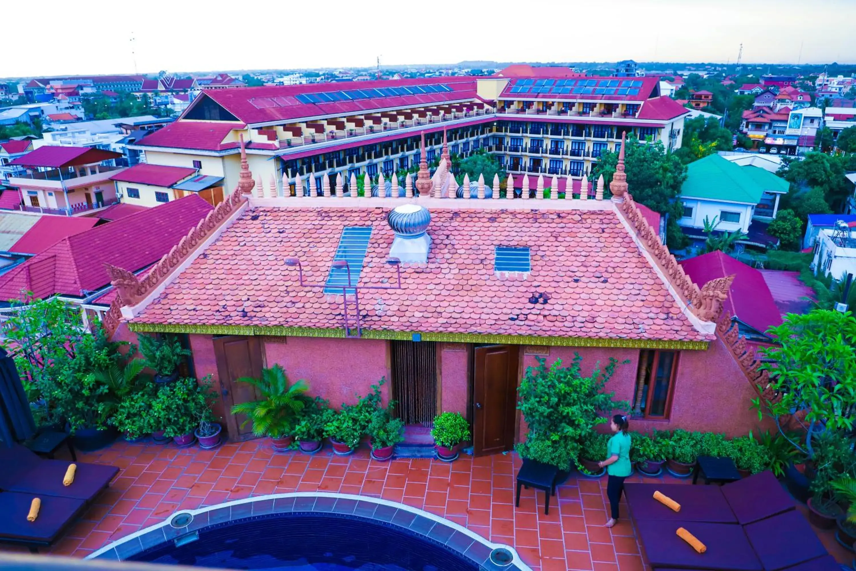 View (from property/room), Bird's-eye View in Okay 1 Villa