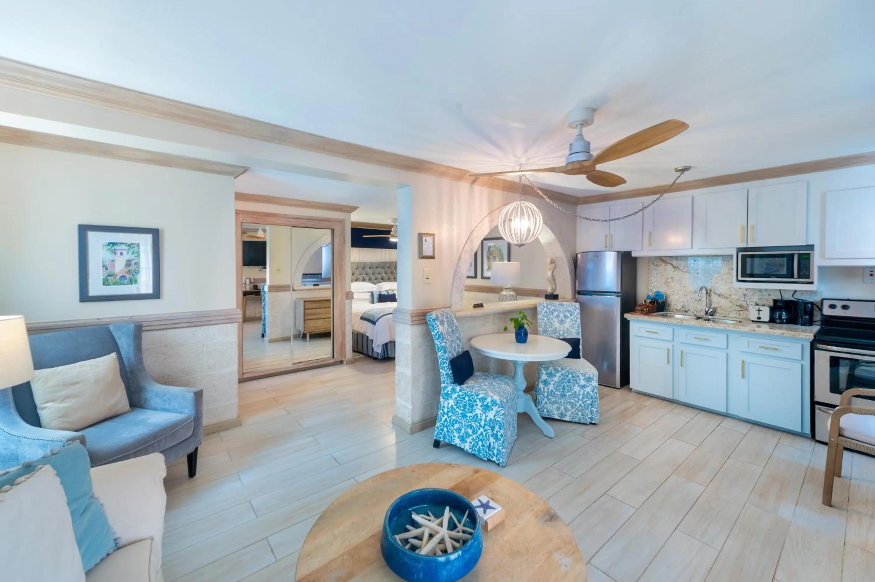 Kitchen or kitchenette in Little Arches Boutique Hotel - Adults Only