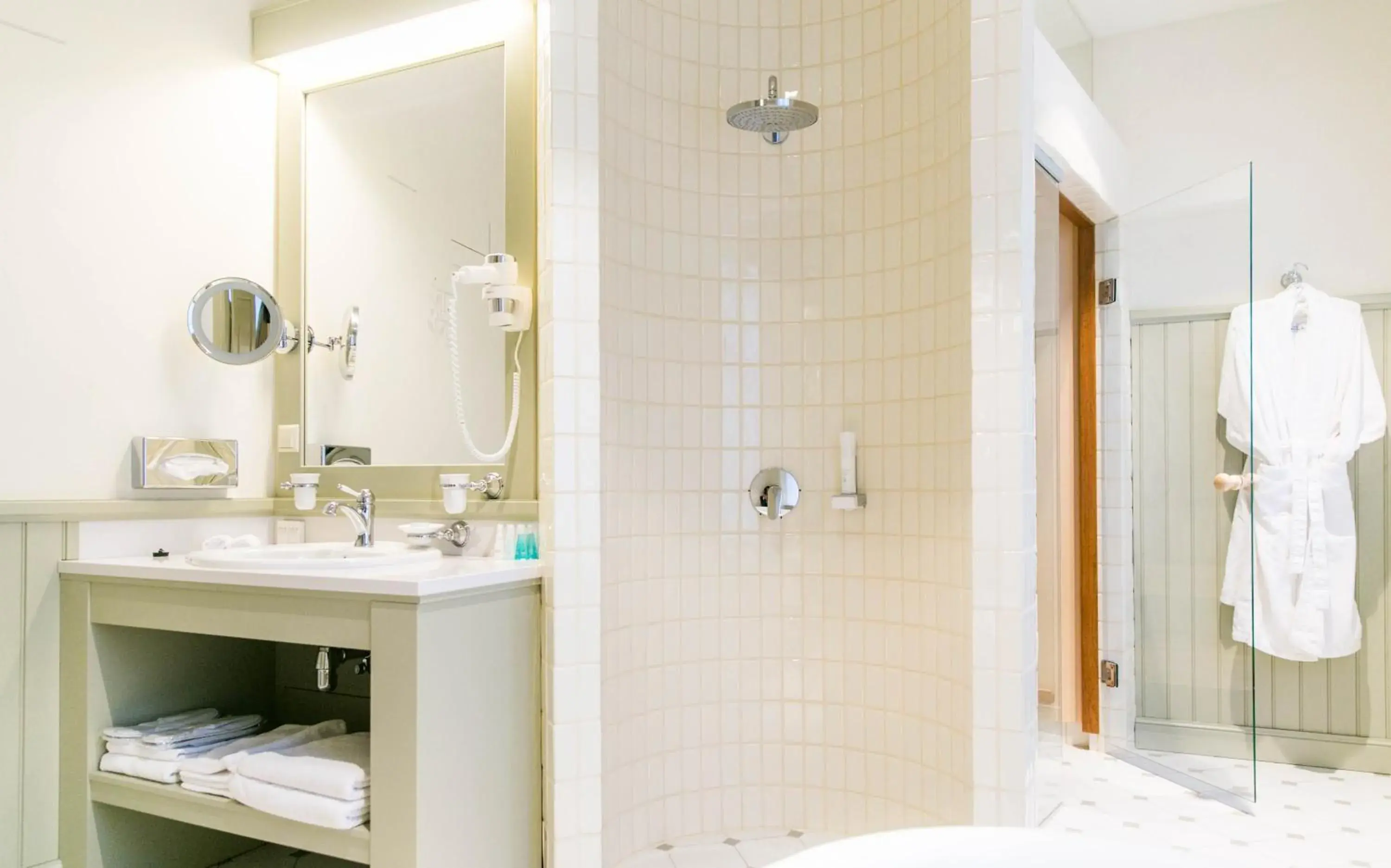 Bathroom in Antonius Hotel Bathroom in Antonius Hotel