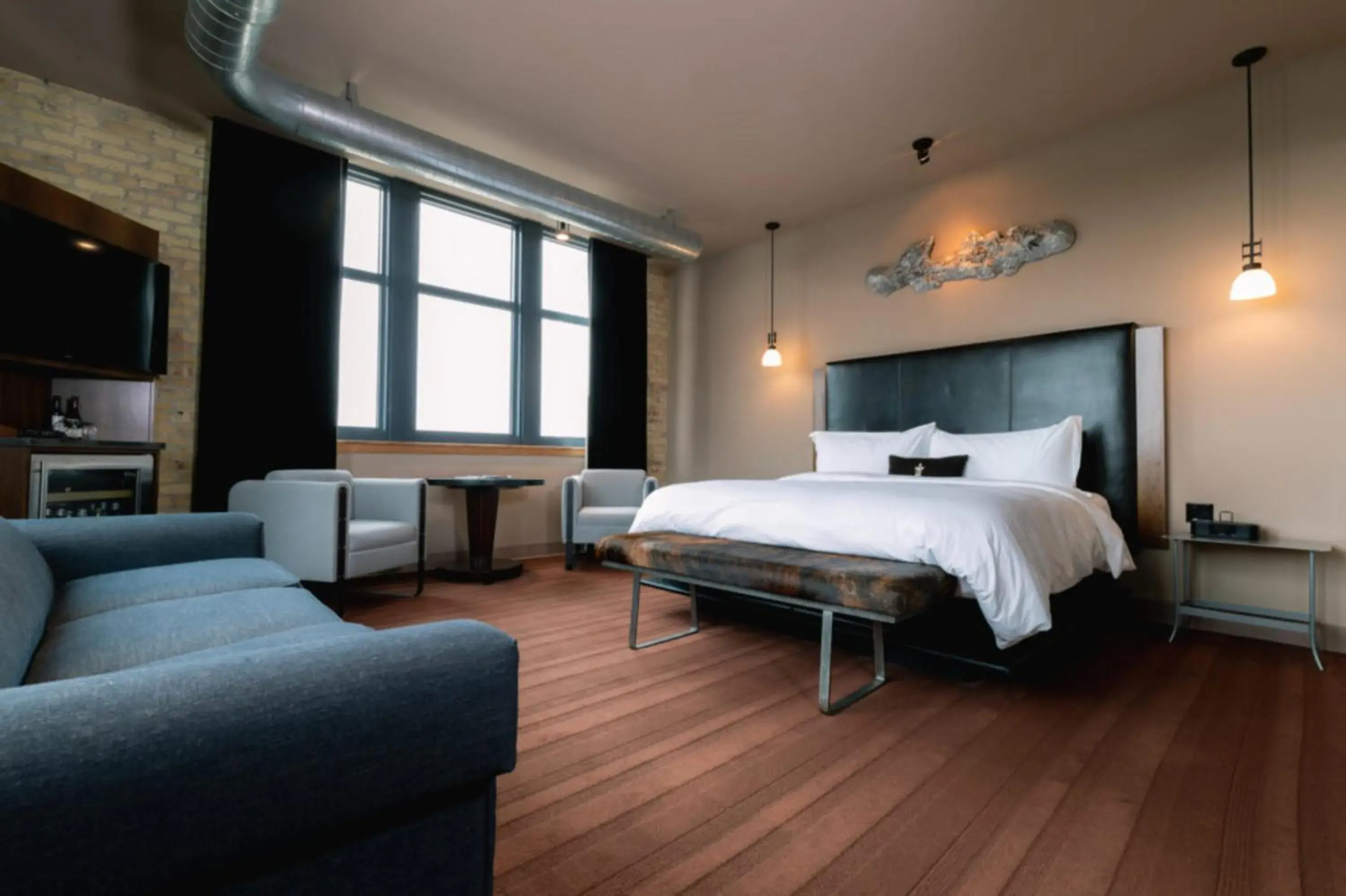 Corner Alcove Room in The Iron Horse Hotel Corner Alcove Room in The Iron Horse Hotel