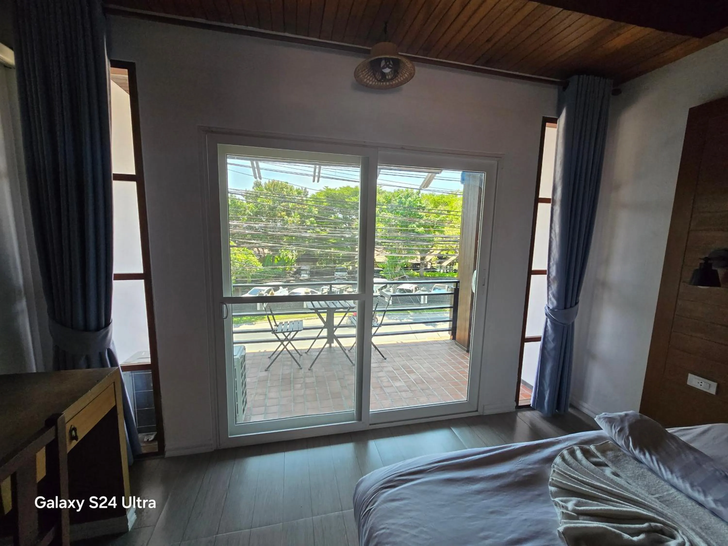Balcony/Terrace, Bed in Sasitara Residence