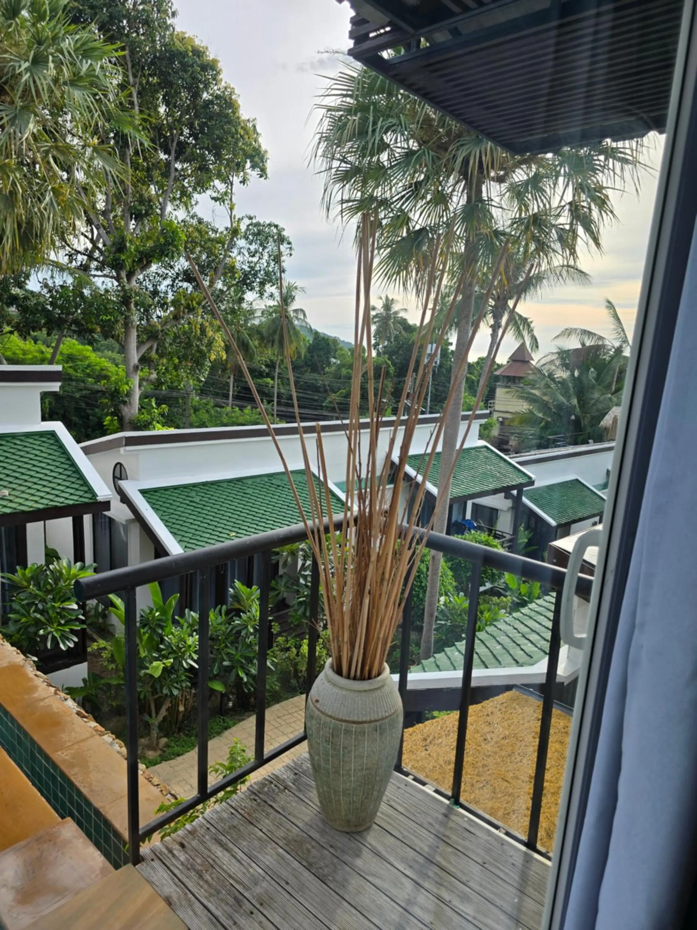 Garden view in Sasitara Residence
