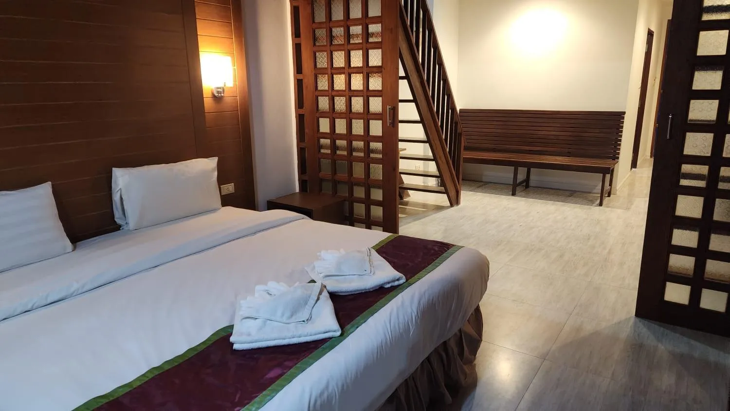 Living room, Bed in Sasitara Residence