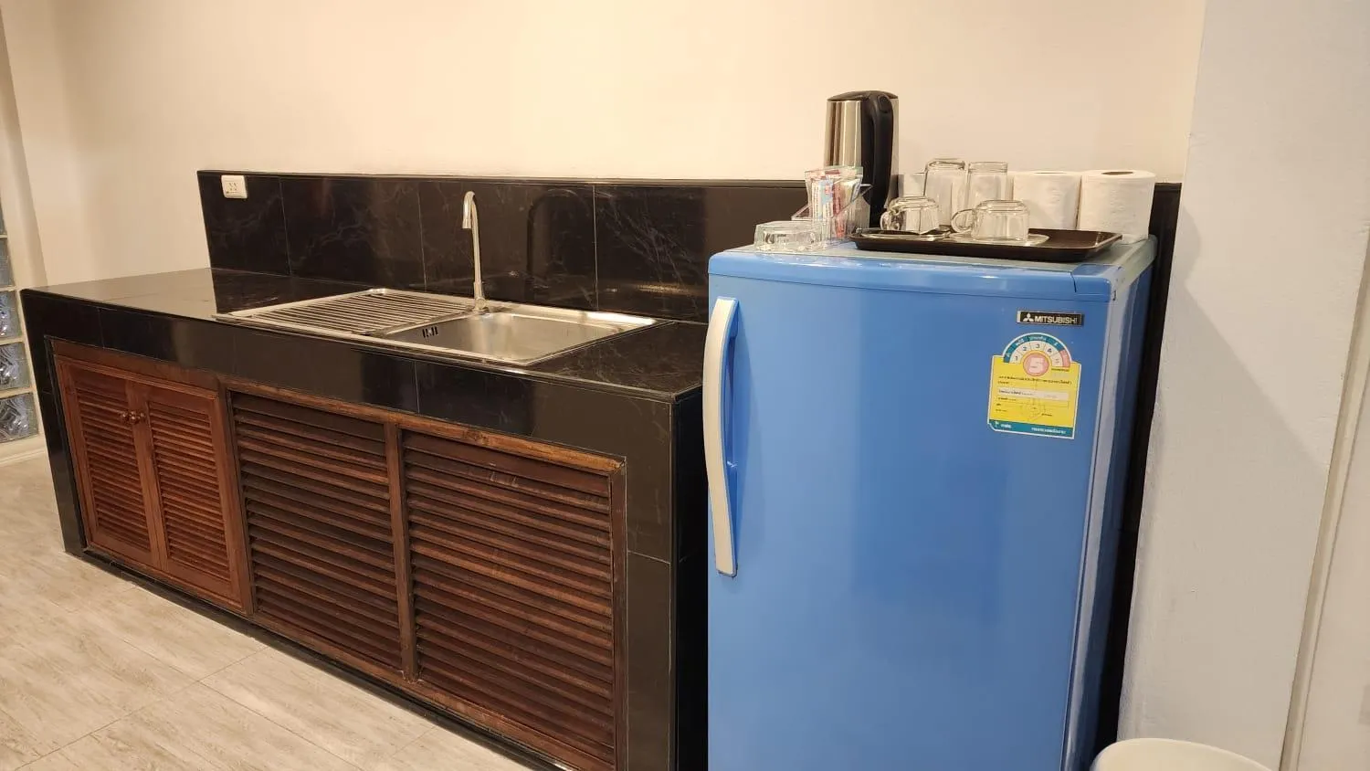 Kitchen or kitchenette in Sasitara Residence