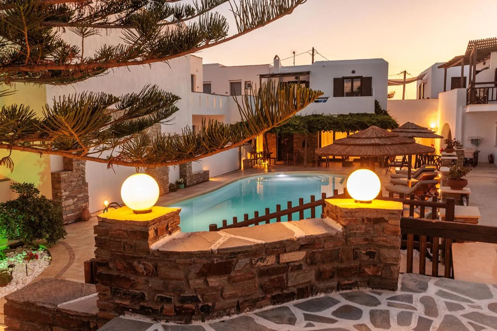 Property building in Anemomilos Beach hotel