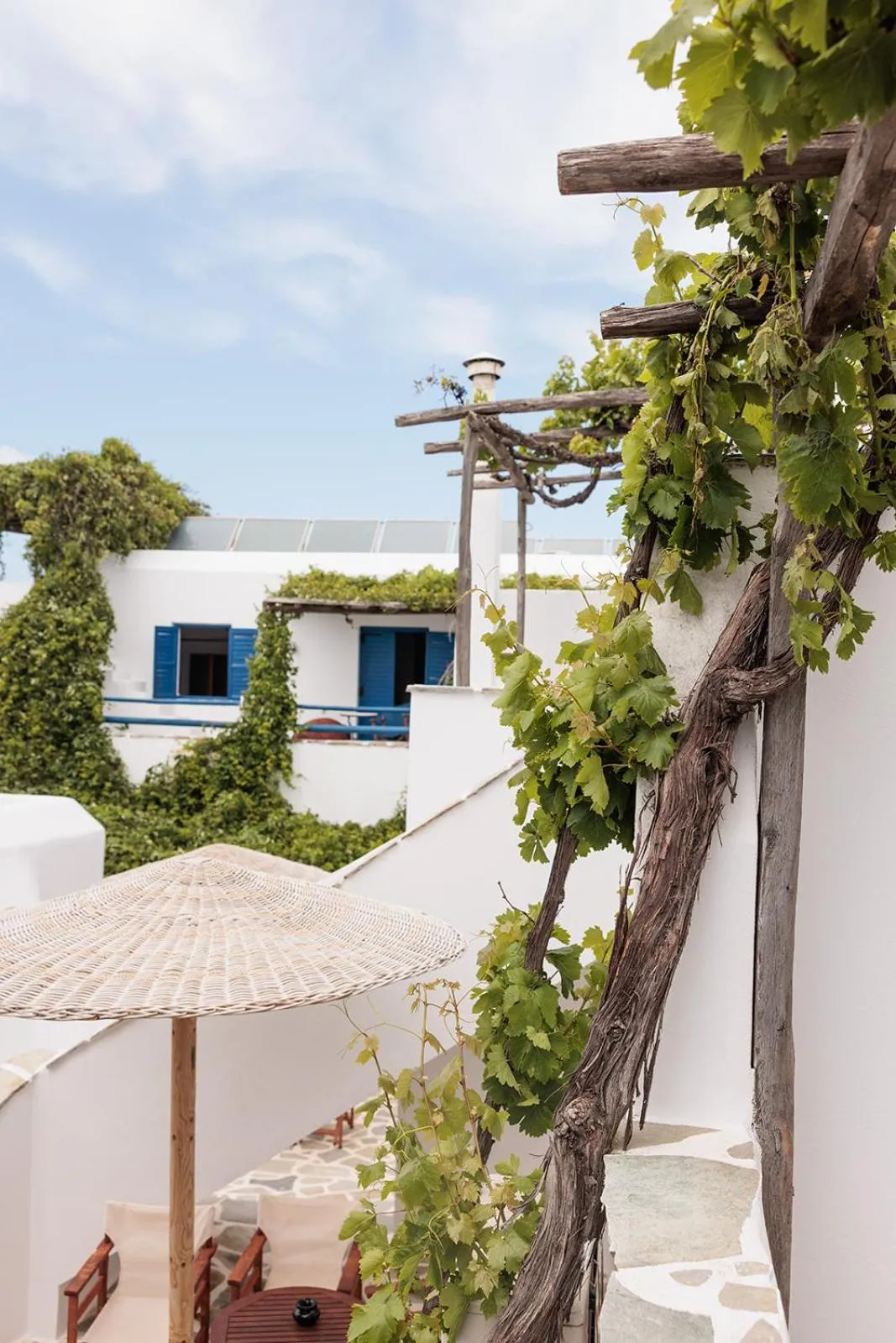 Property building in Anemomilos Beach hotel