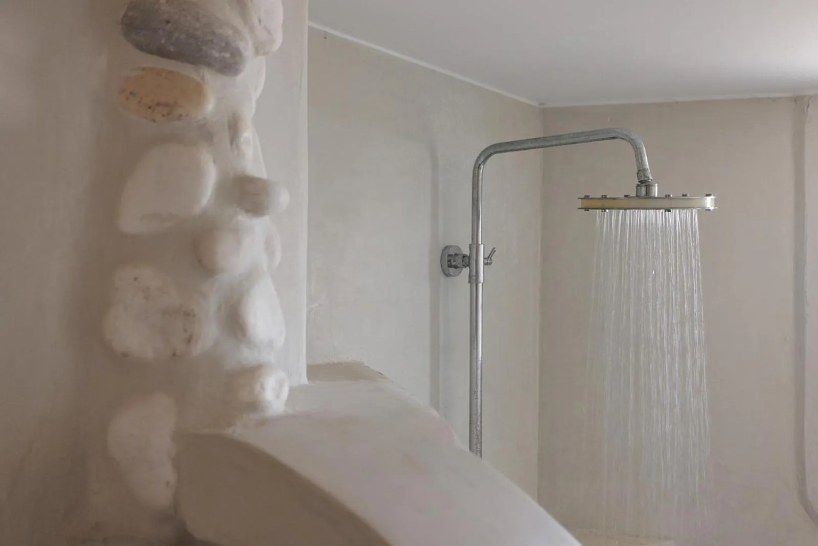 Shower in Anemomilos Beach hotel