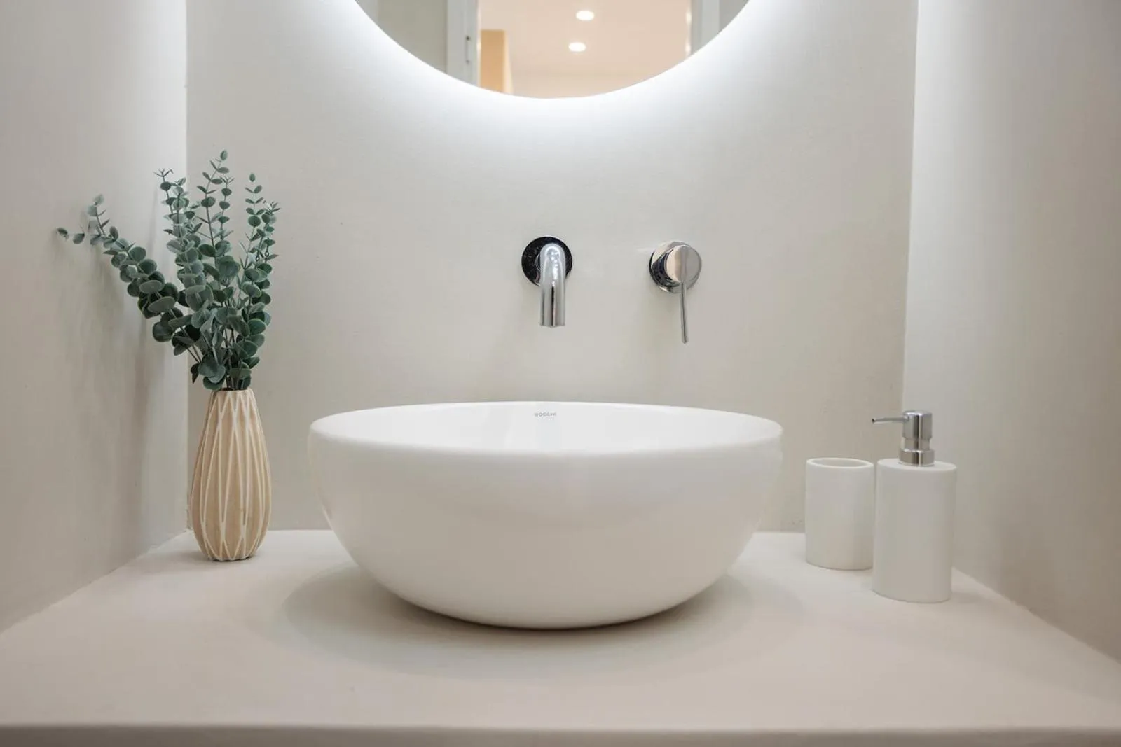 Bathroom in Anemomilos Beach hotel