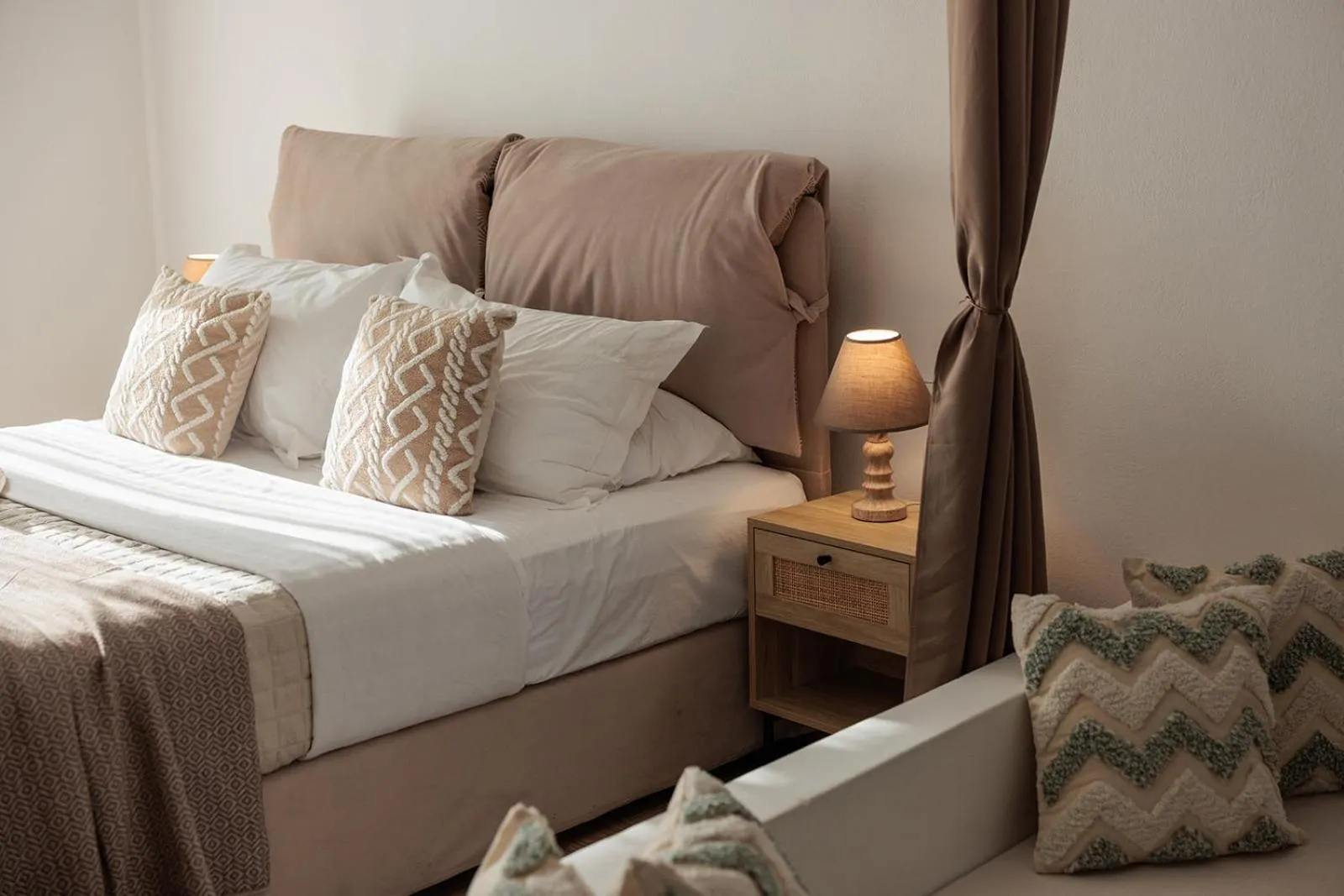 Photo of the whole room, Bed in Anemomilos Beach hotel