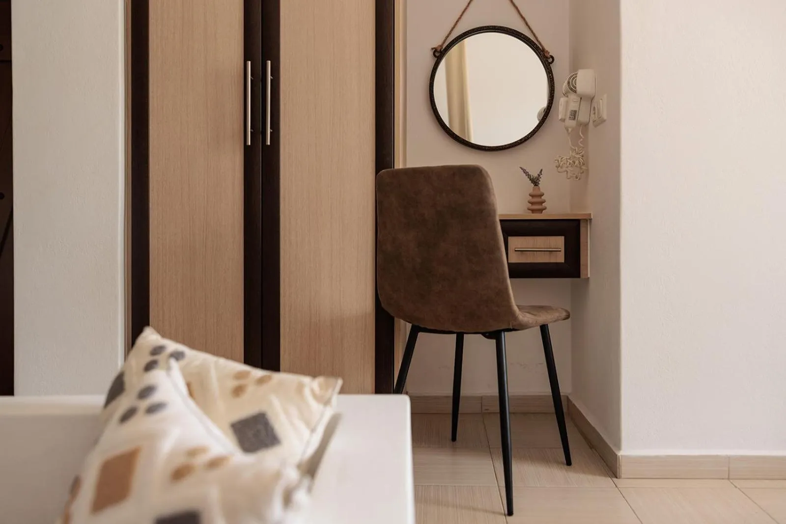 Bedroom in Anemomilos Beach hotel