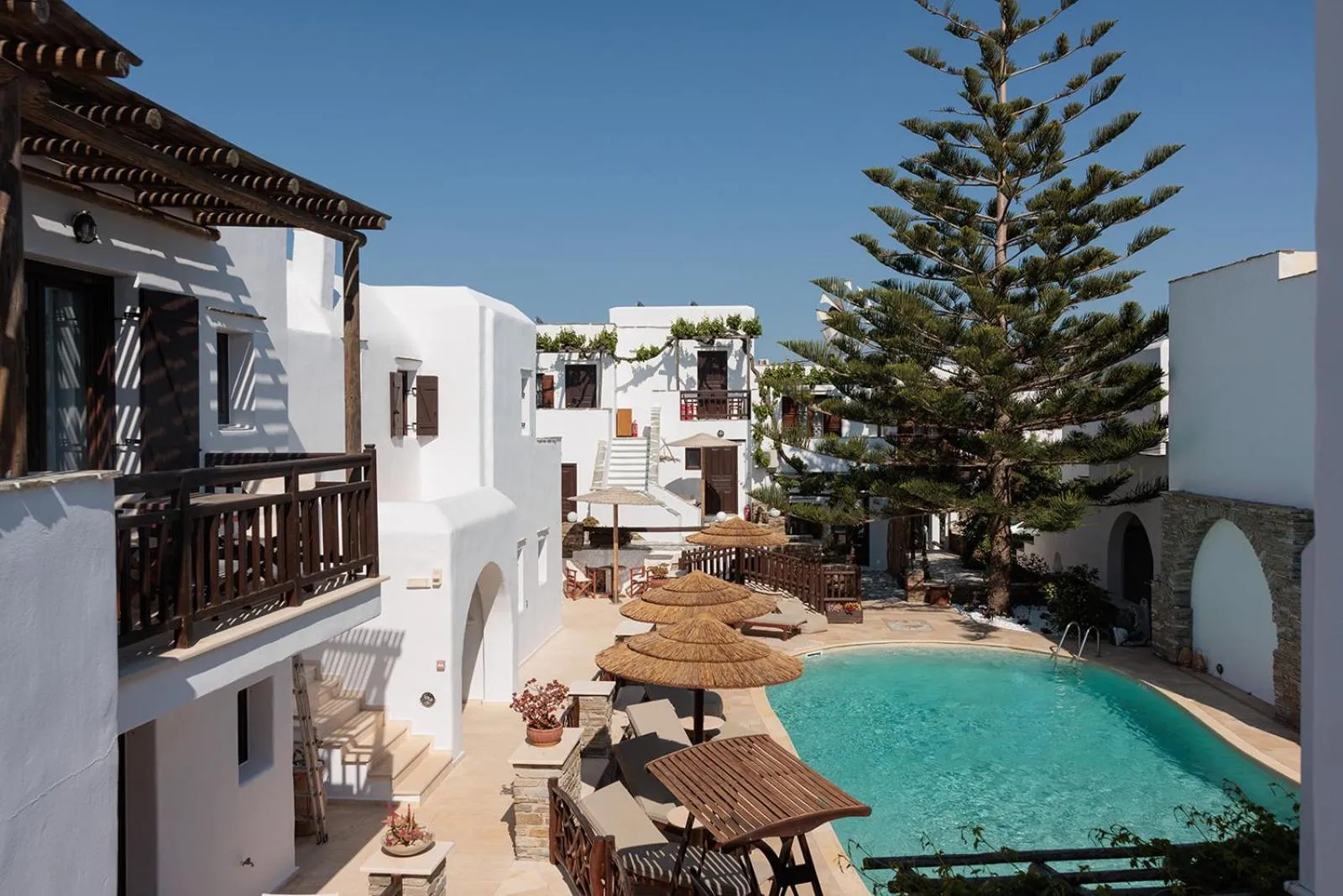 Property building in Anemomilos Beach hotel