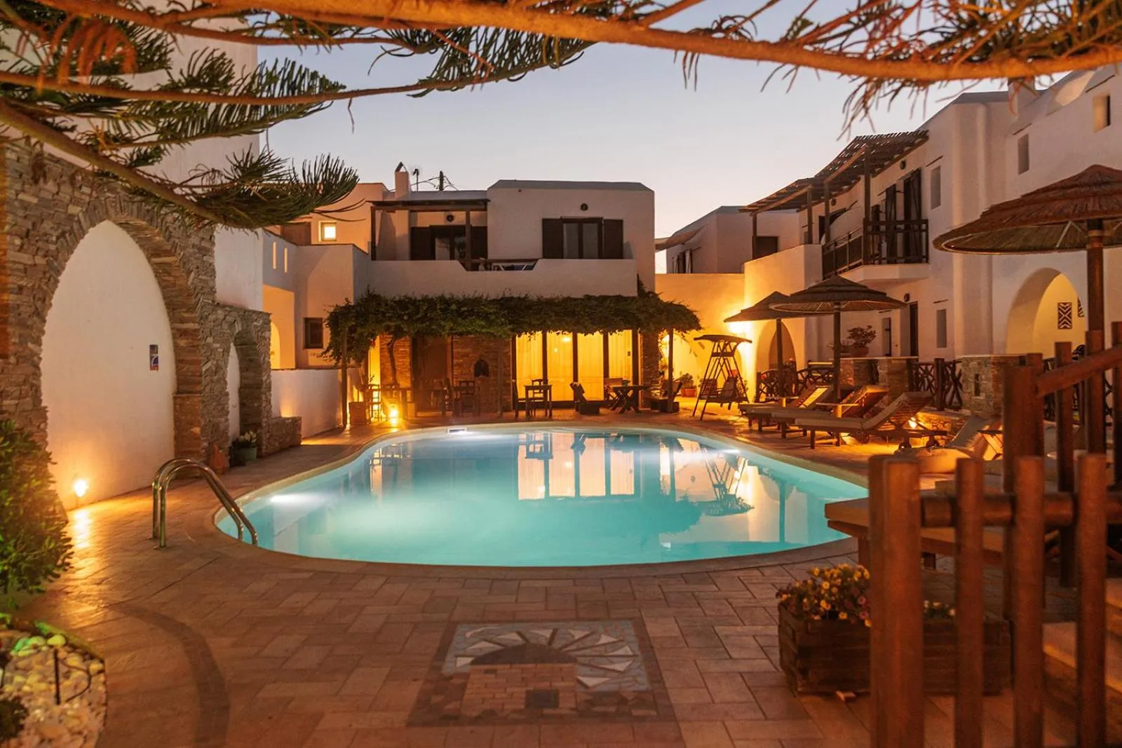 Property building in Anemomilos Beach hotel