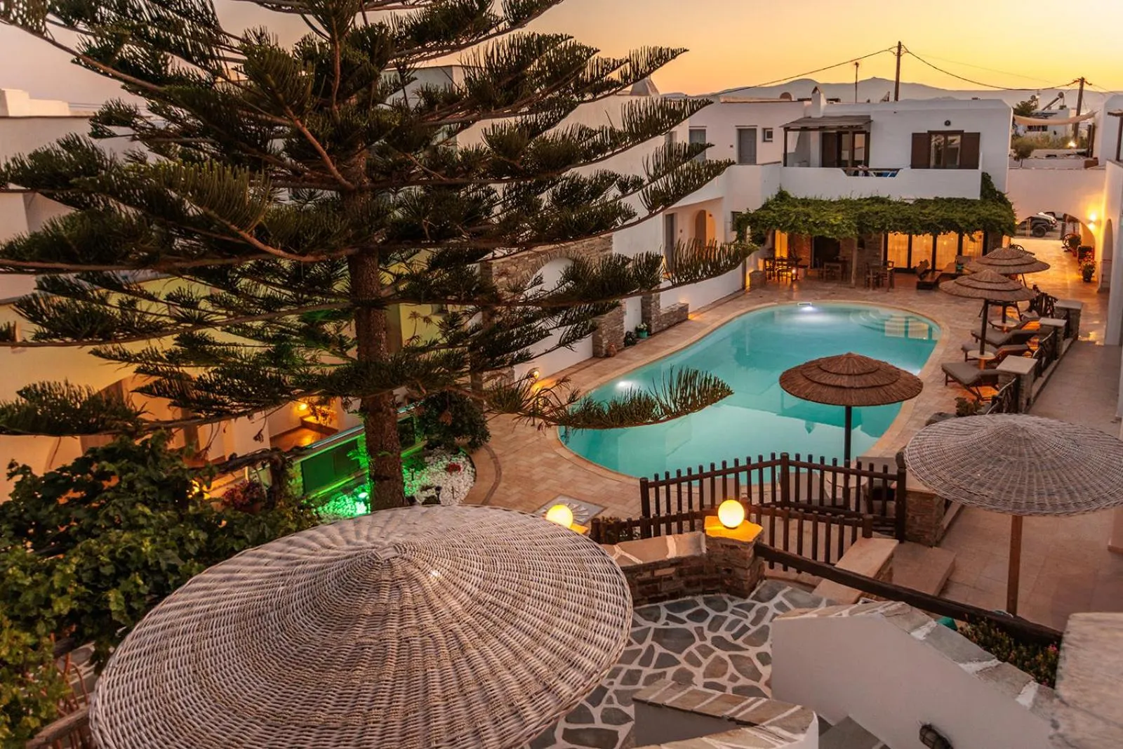 Property building in Anemomilos Beach hotel