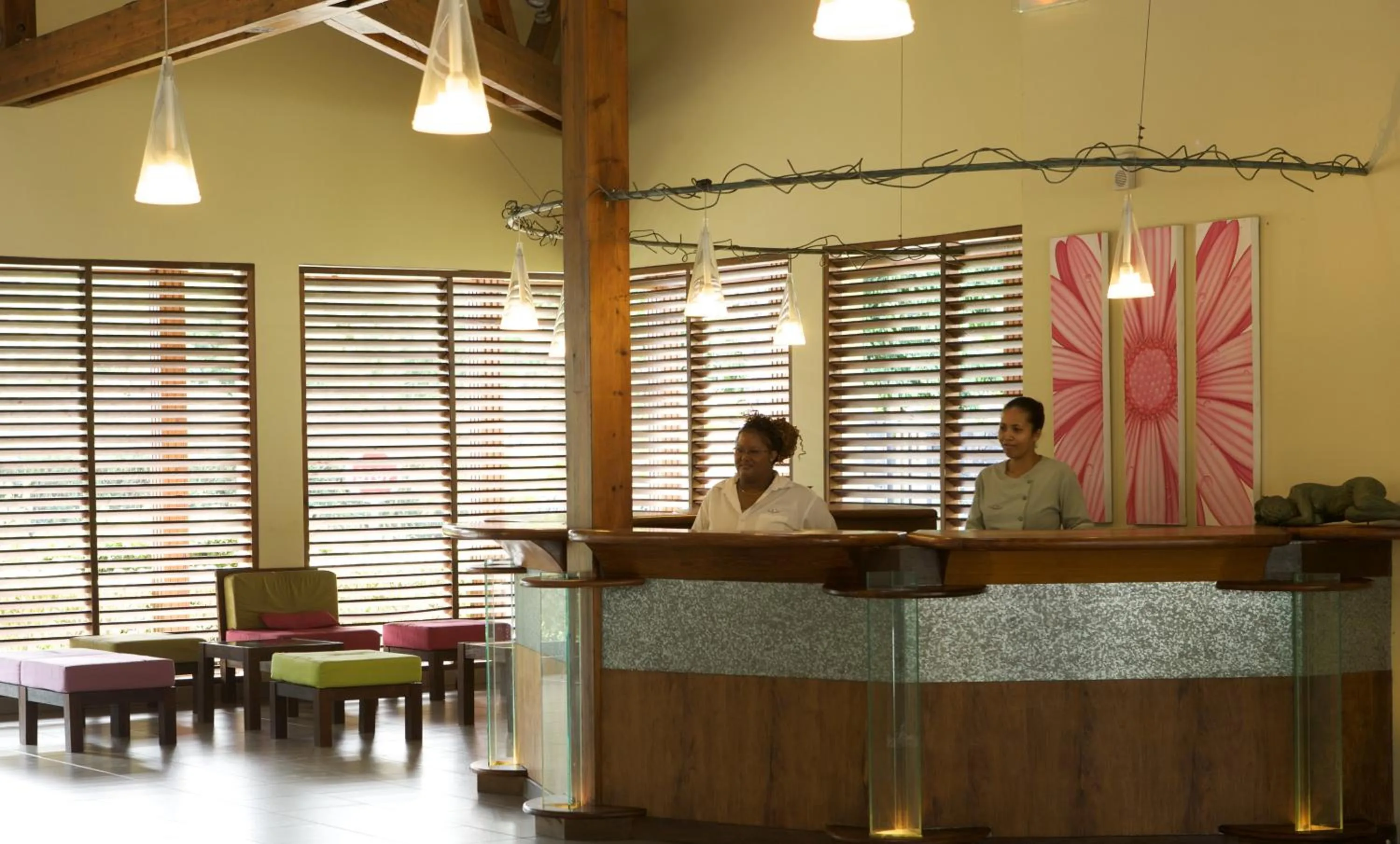 Lobby or reception in Hotel Le Recif, Ile de la Reunion