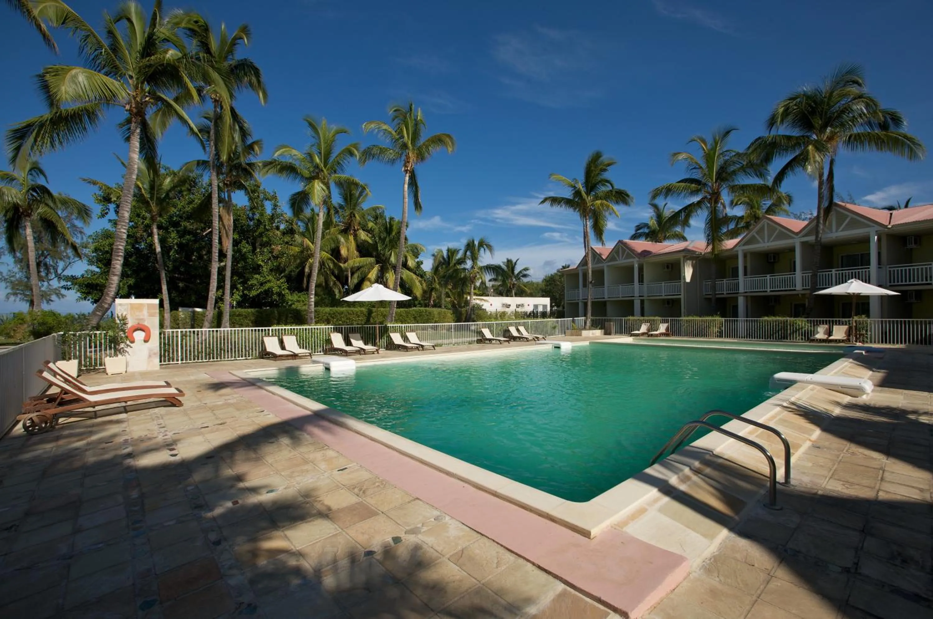 Swimming pool in Hotel Le Recif, Ile de la Reunion