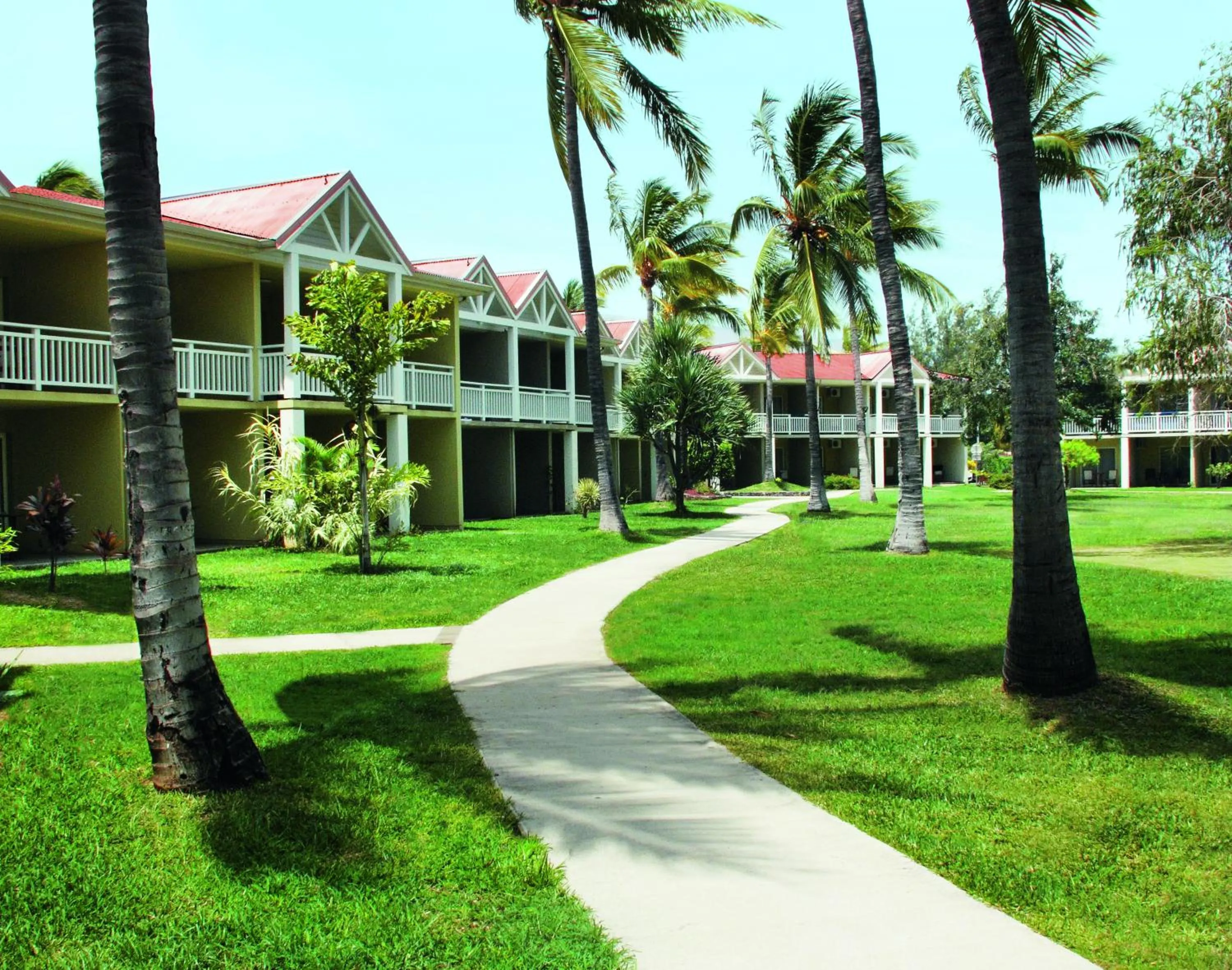Garden in Hotel Le Recif, Ile de la Reunion