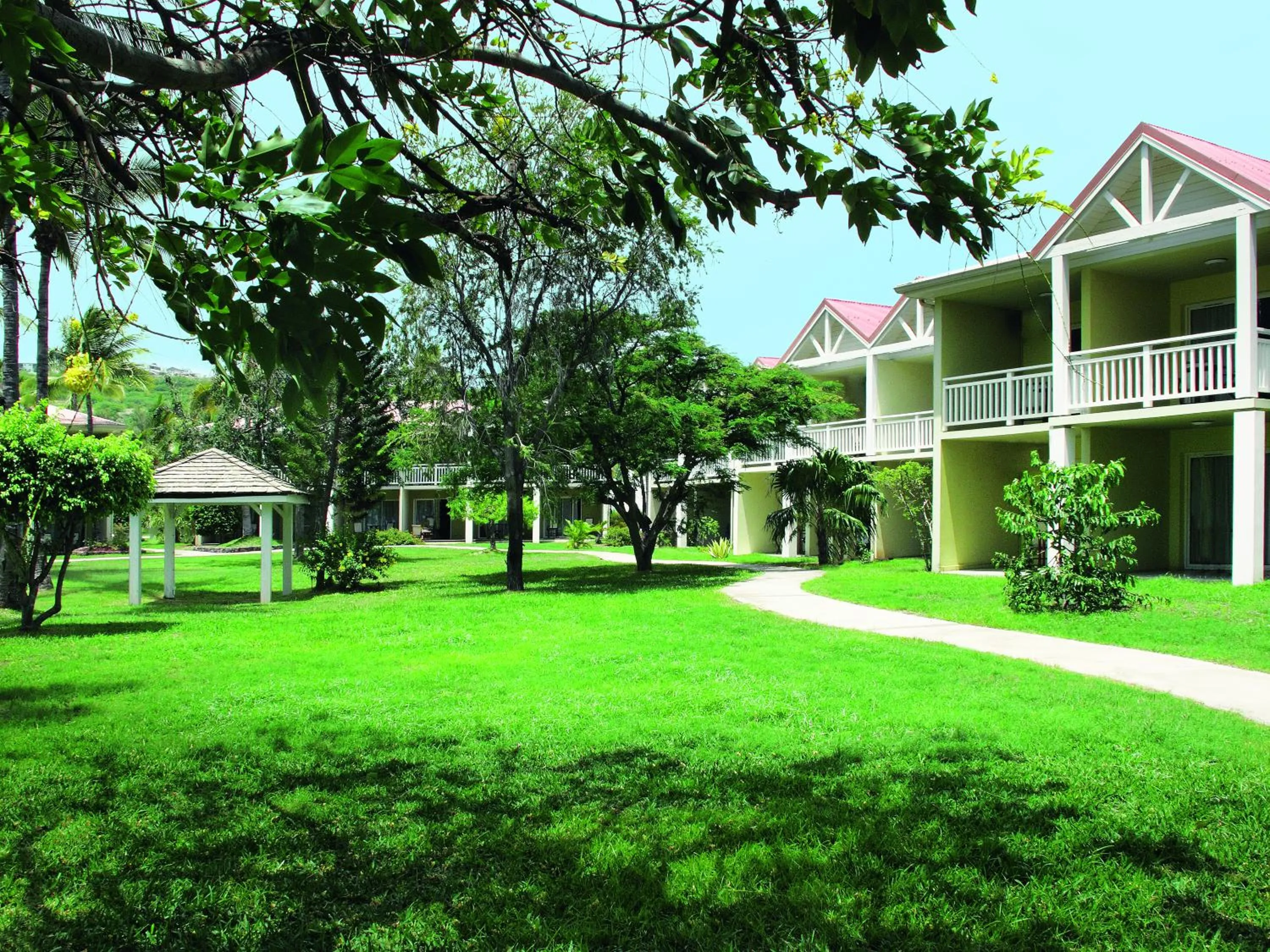 Garden in Hotel Le Recif, Ile de la Reunion