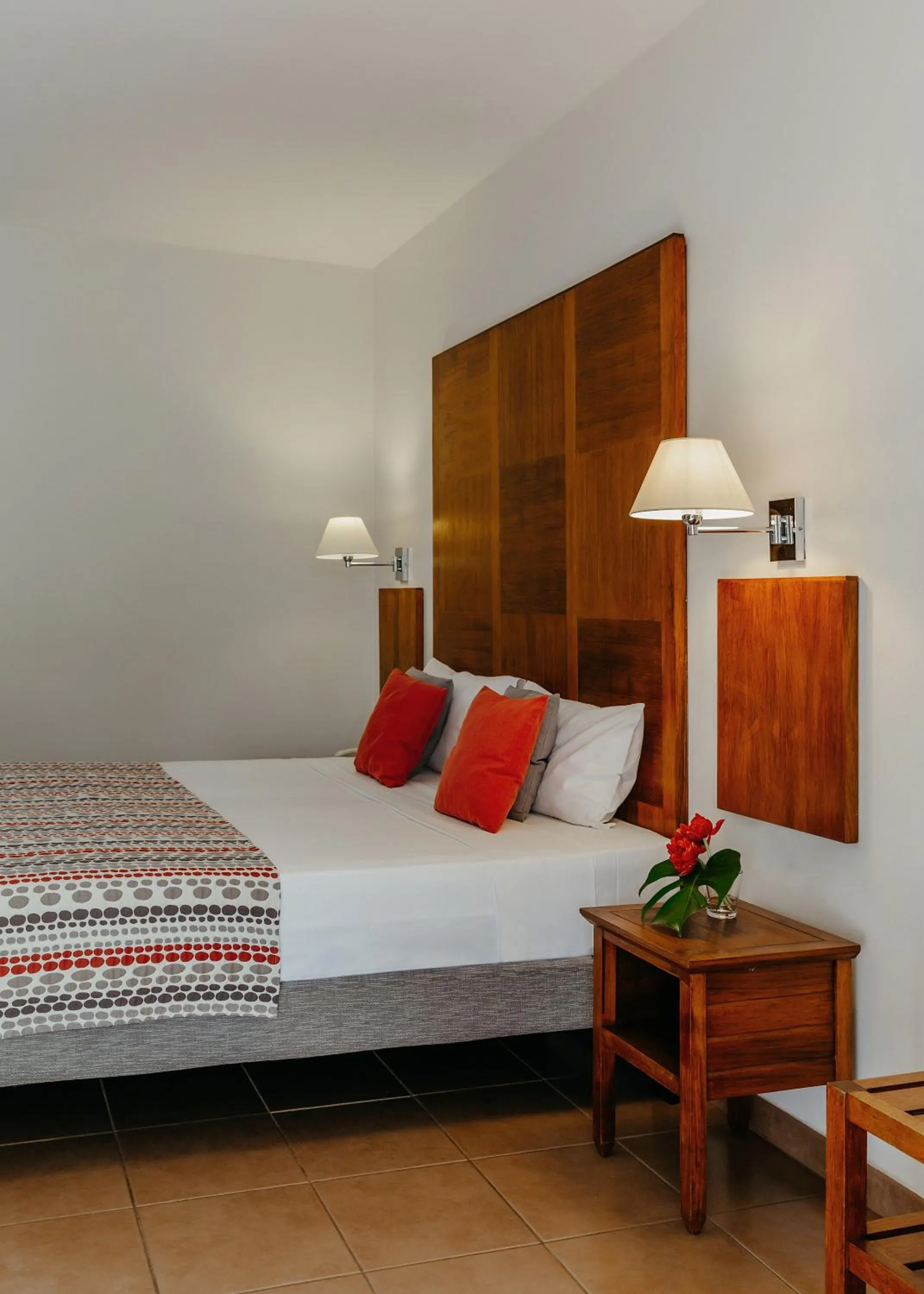 Bed in Hotel Le Recif, Ile de la Reunion