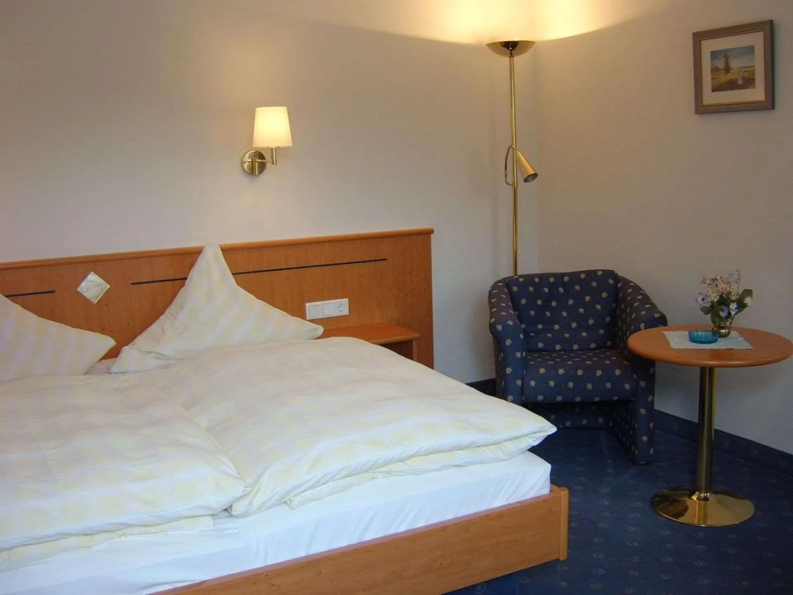 Bedroom, Bed in Hotel-Landgasthof Schuster