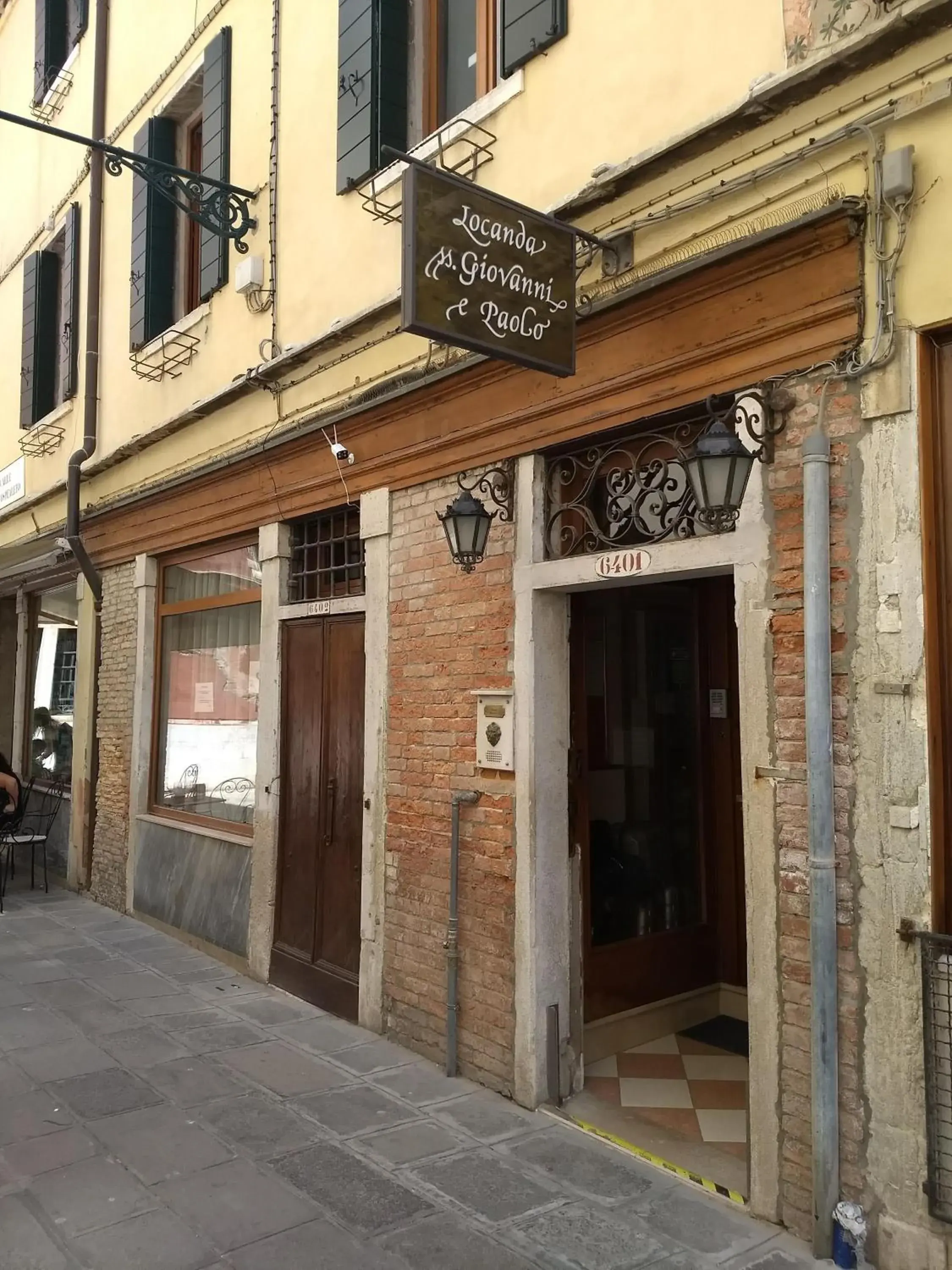 Facade/entrance in Alloggi SS Giovanni e Paolo Facade/entrance in Alloggi SS Giovanni e Paolo