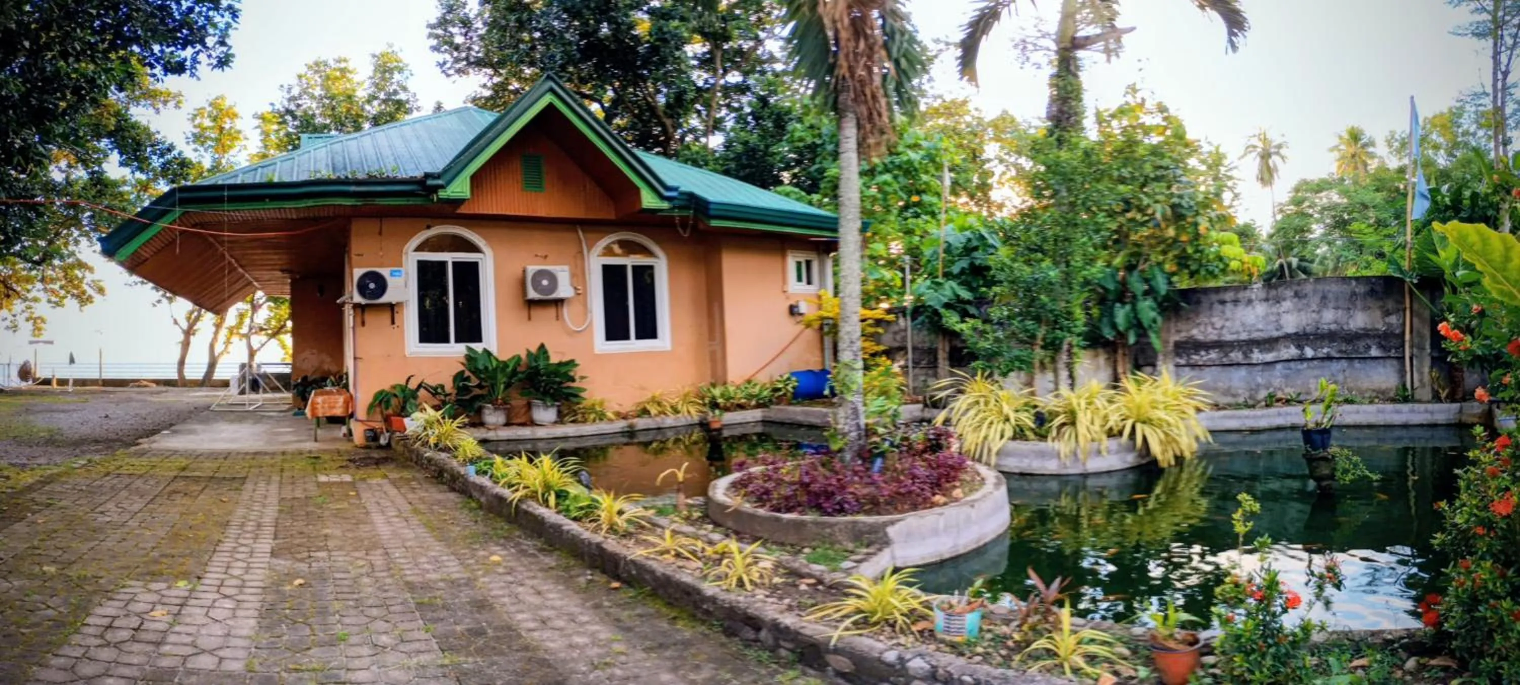 Property building in Seaside traveler's Inn by Camiguin Island Home