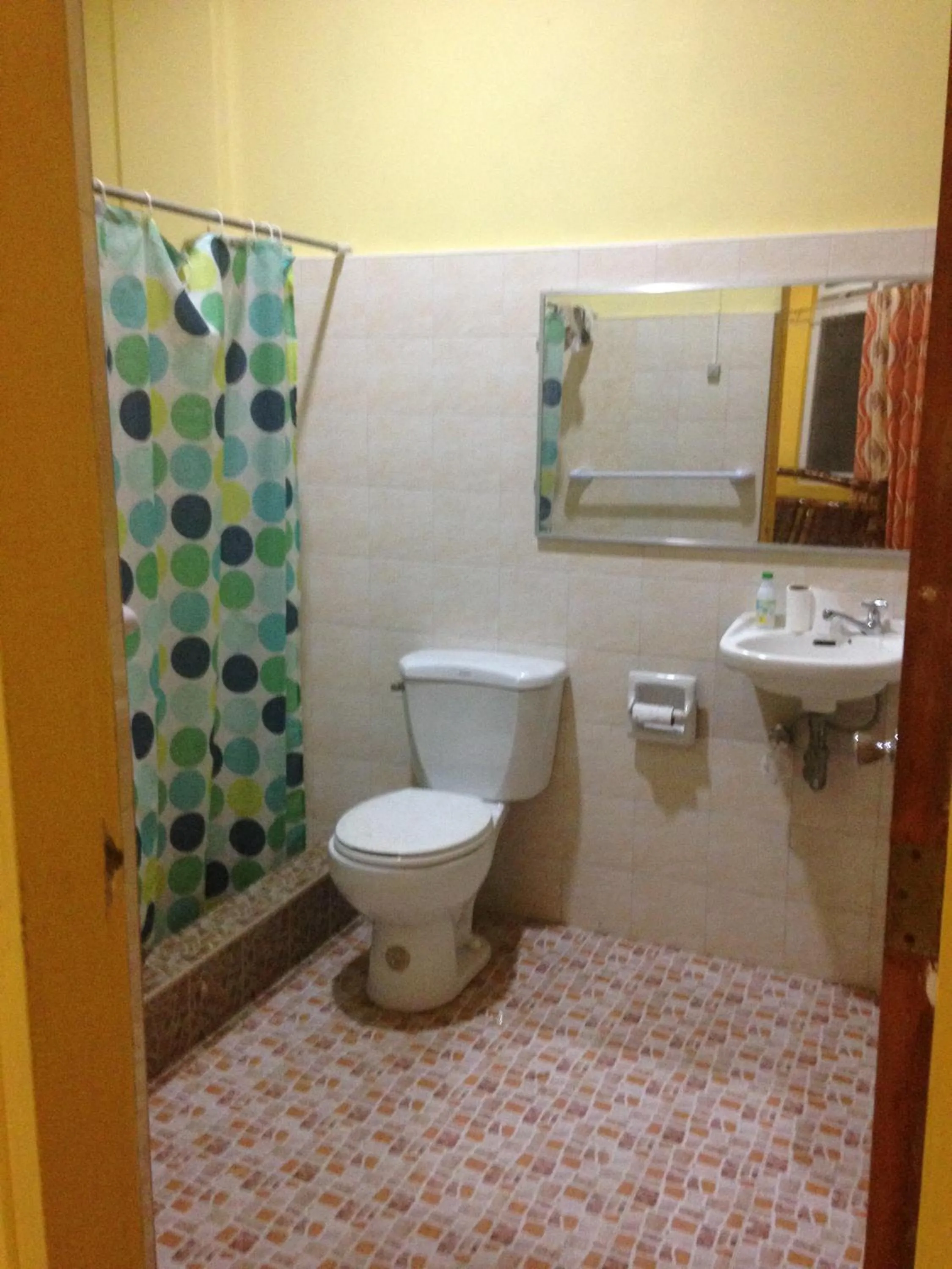 Bathroom in Seaside traveler's Inn by Camiguin Island Home