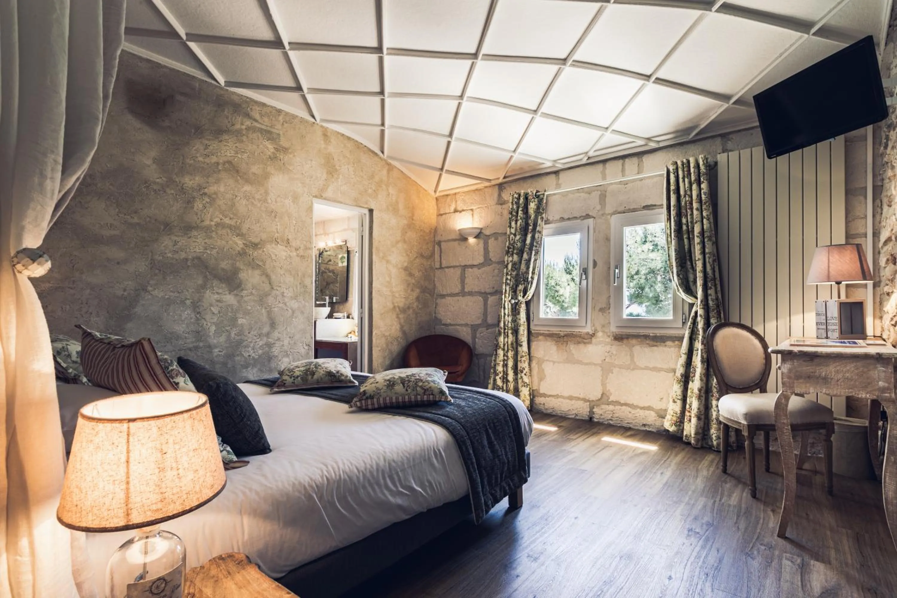 Bedroom, Bed in Le Mas D'aigret