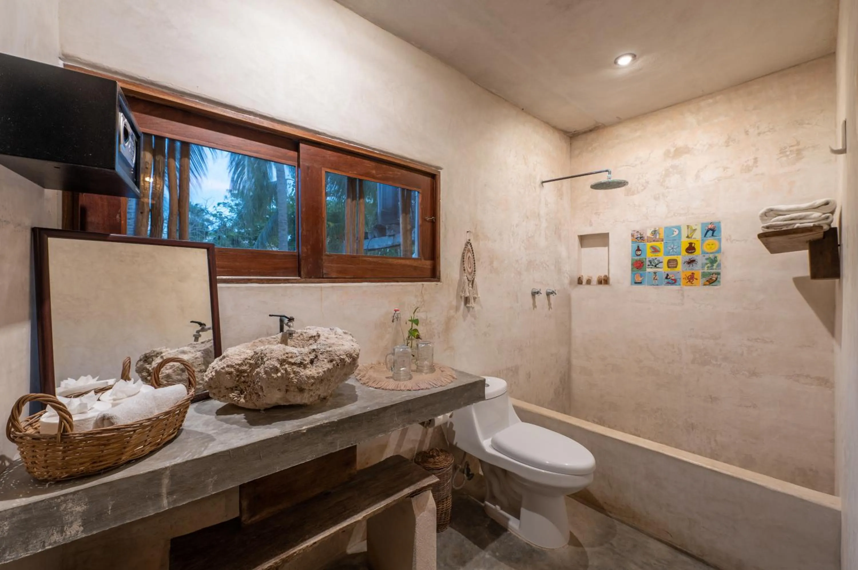 Bathroom in Casa Coyote Tulum