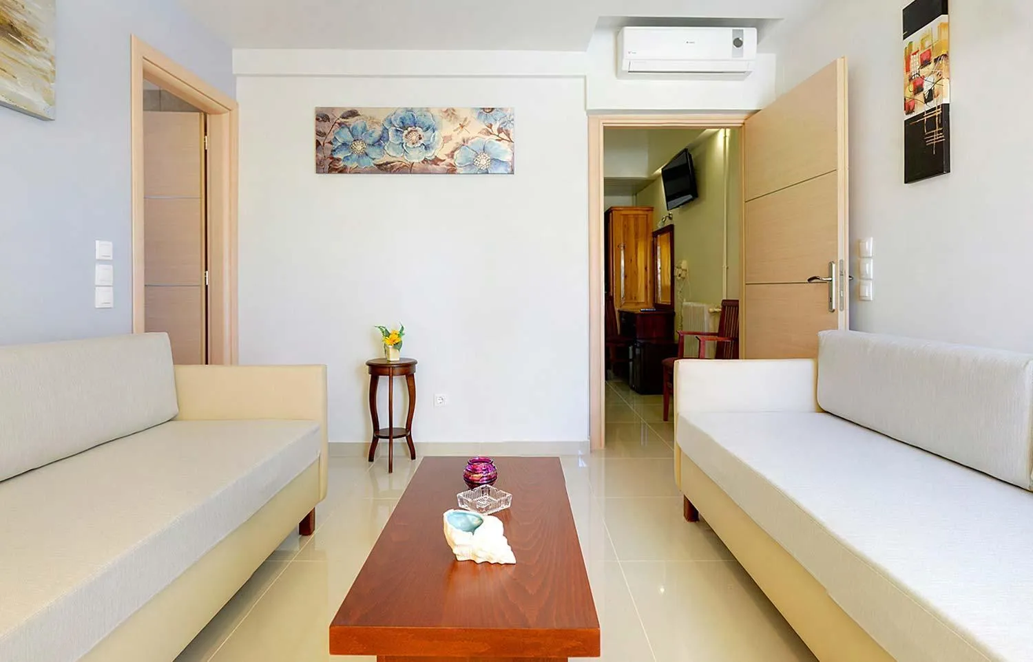 Living room in Gouvia Hotel