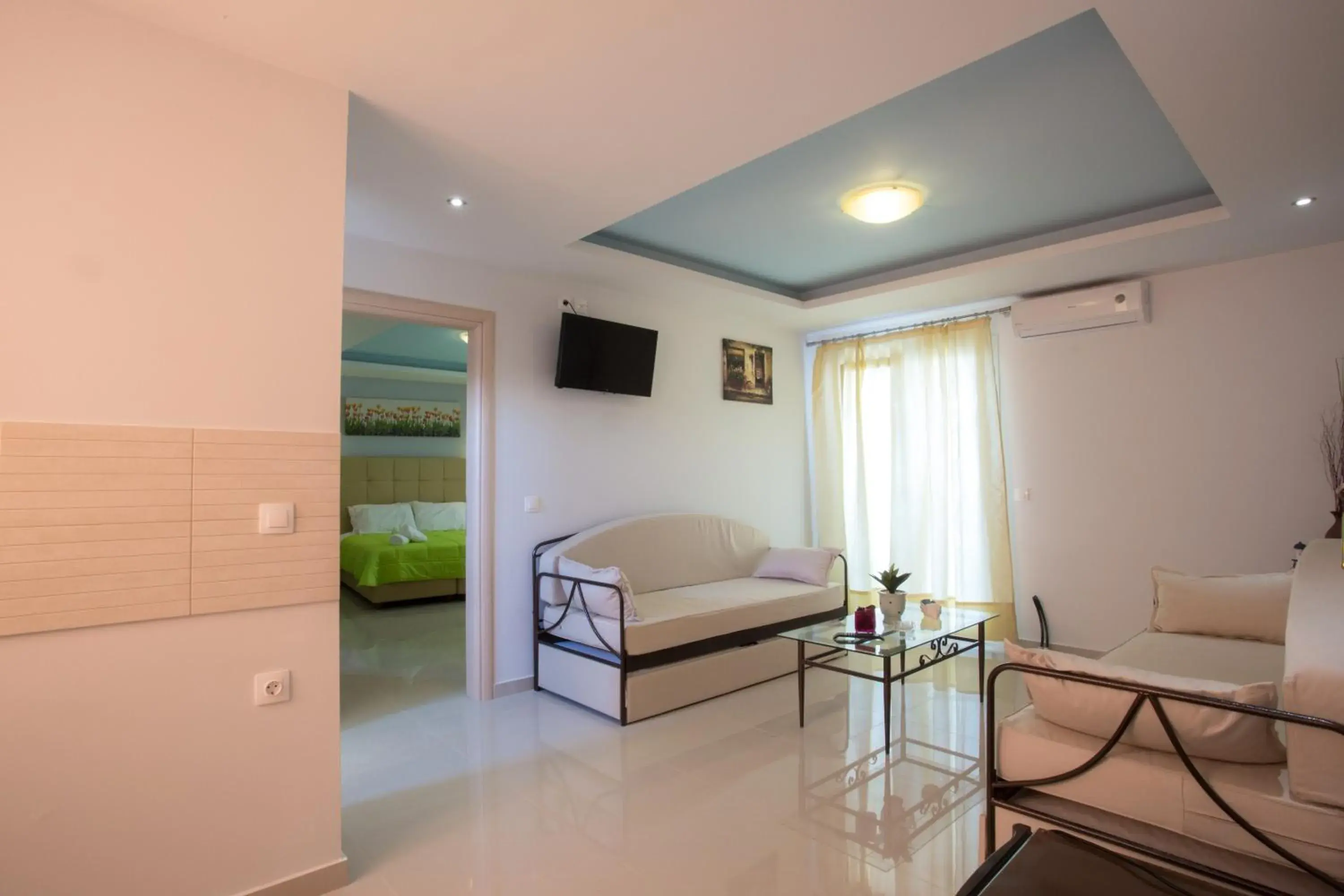 Two-Bedroom Suite with Sofa Bed in Gouvia Hotel Two-Bedroom Suite with Sofa Bed in Gouvia Hotel