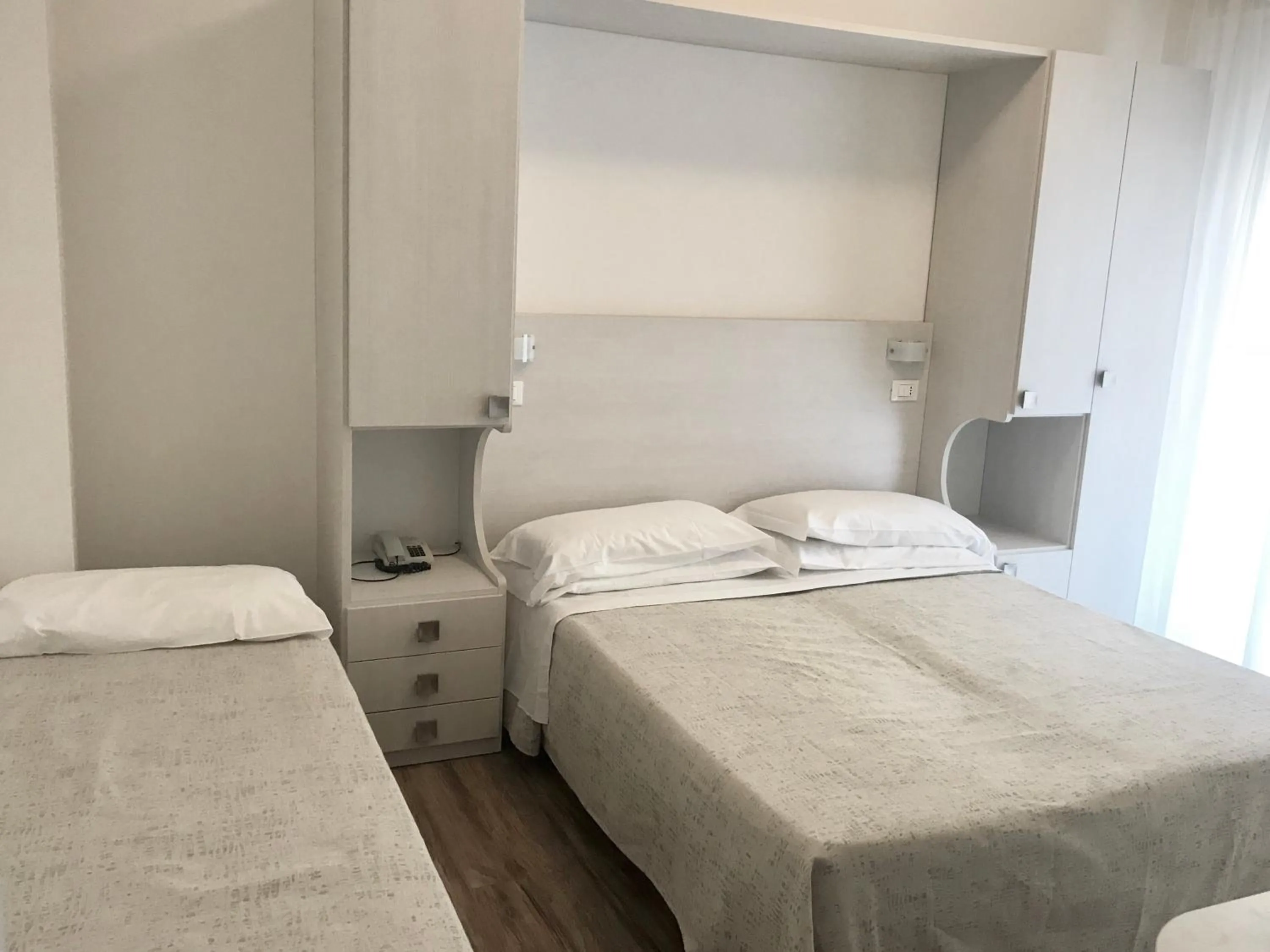 Bed in Hotel Nelson