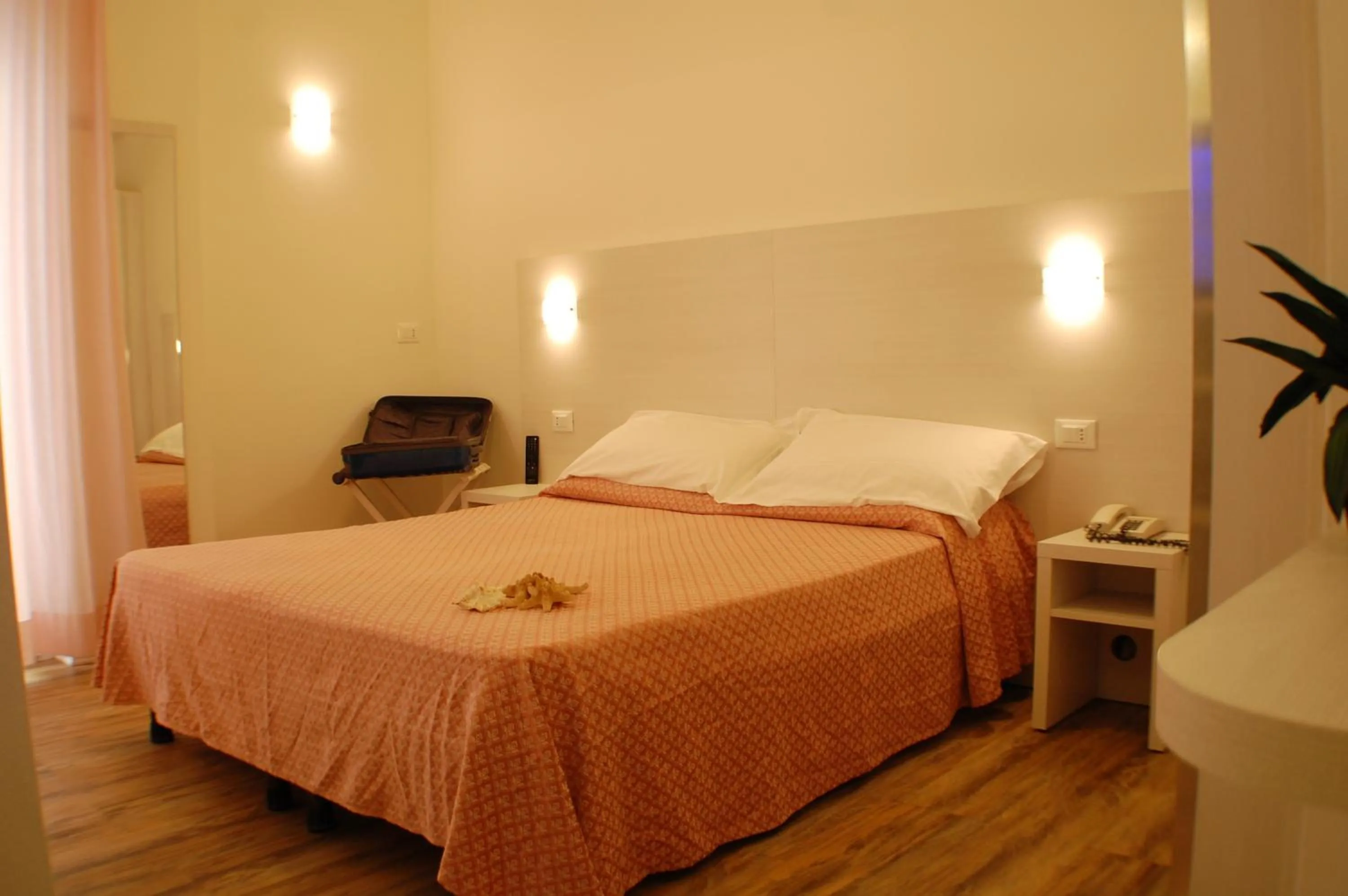 Bed in Hotel Nelson