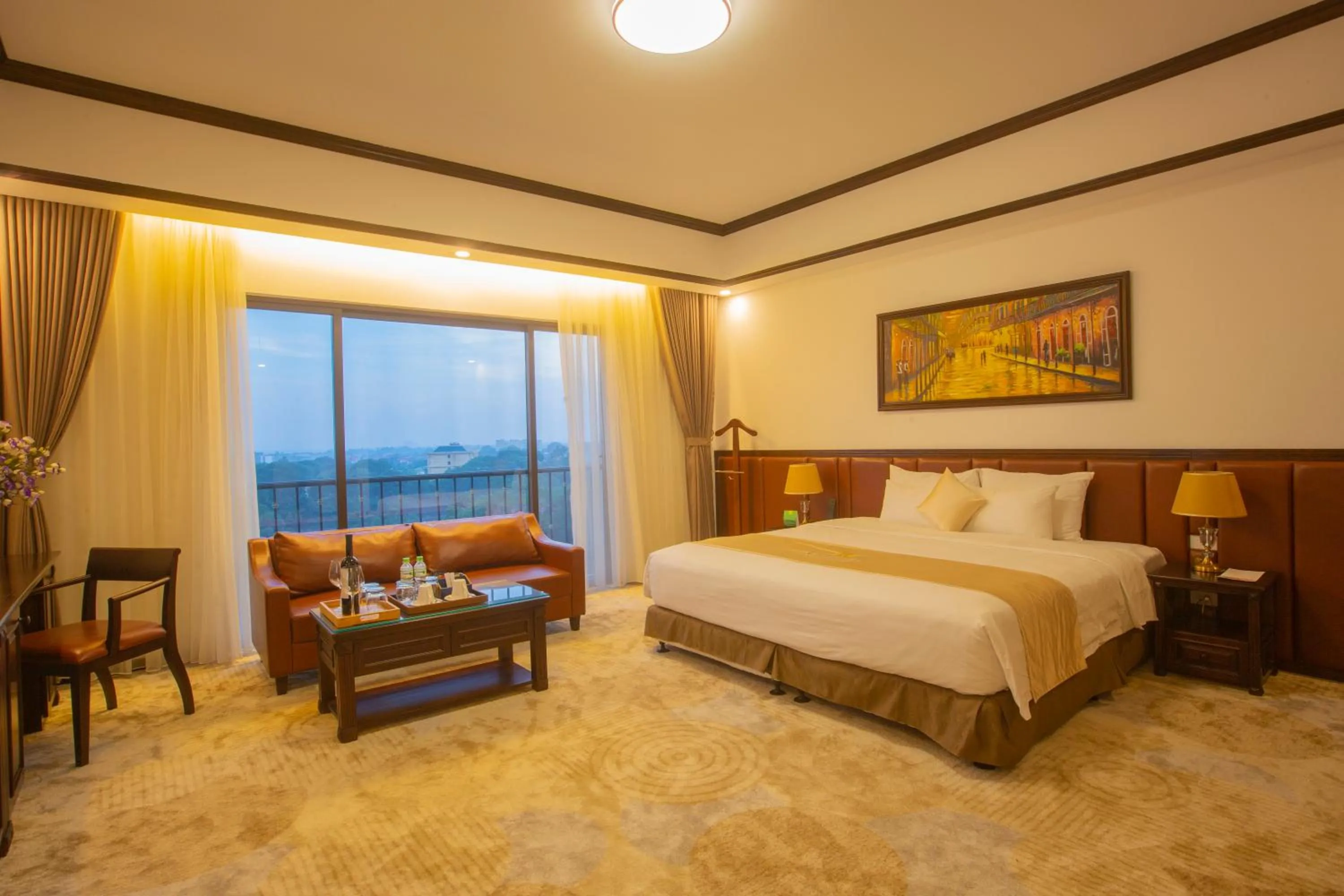 Bed in Westlake Hotel & Resort Vinh Phuc
