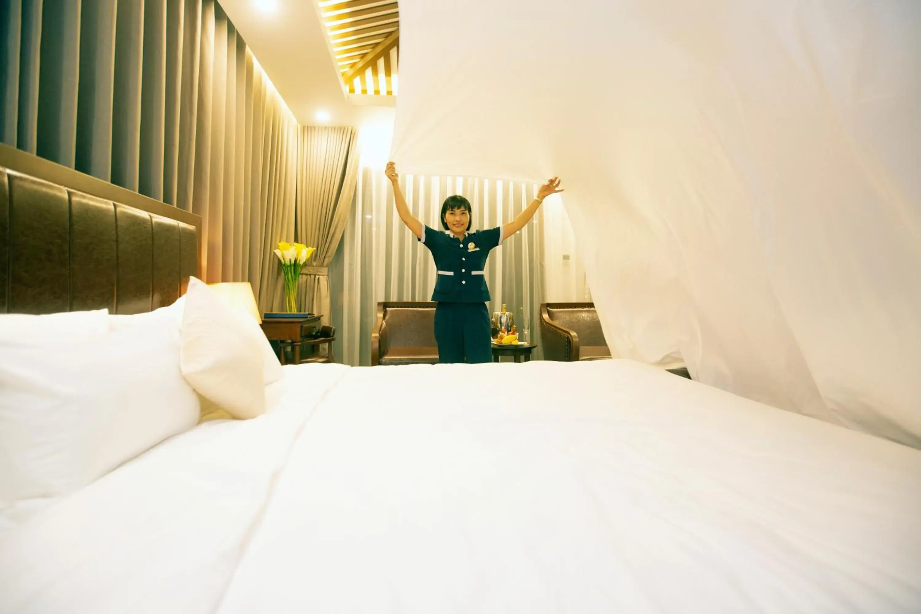 Bed in Westlake Hotel & Resort Vinh Phuc Bed in Westlake Hotel & Resort Vinh Phuc