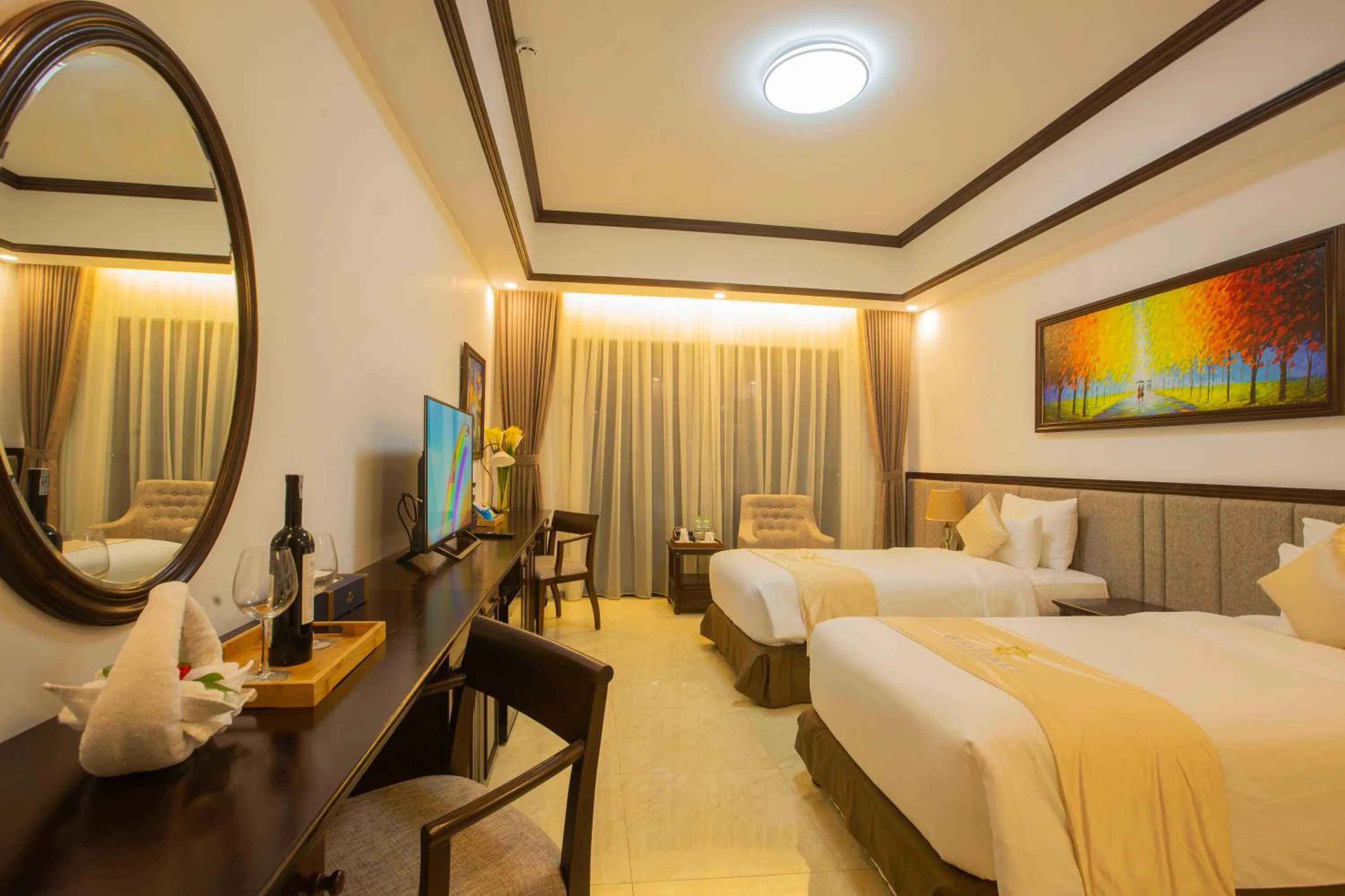 Bed in Westlake Hotel & Resort Vinh Phuc