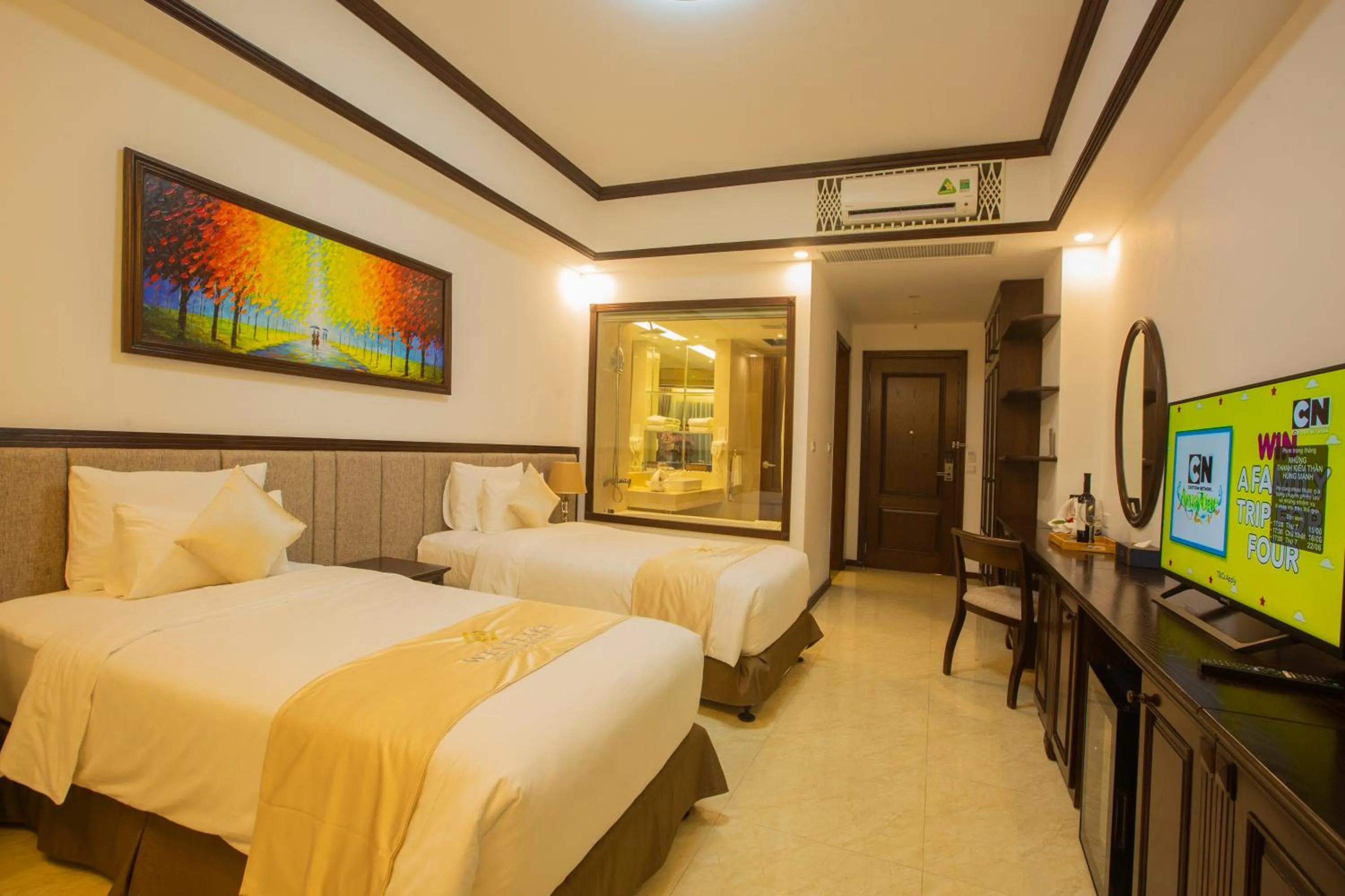 Bed in Westlake Hotel & Resort Vinh Phuc