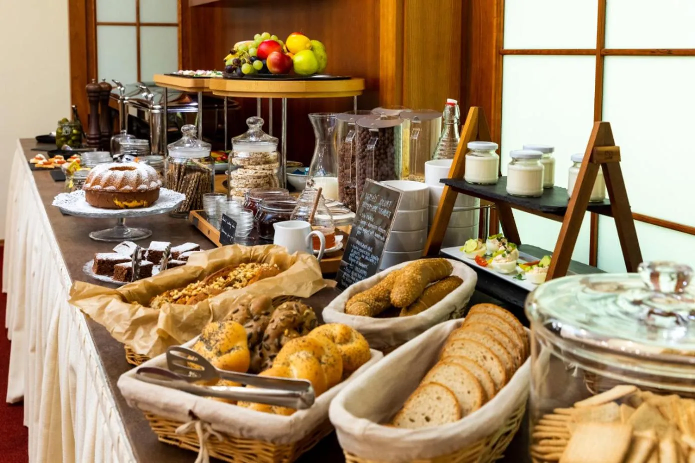 Breakfast in Hotel Abácie & Wellness