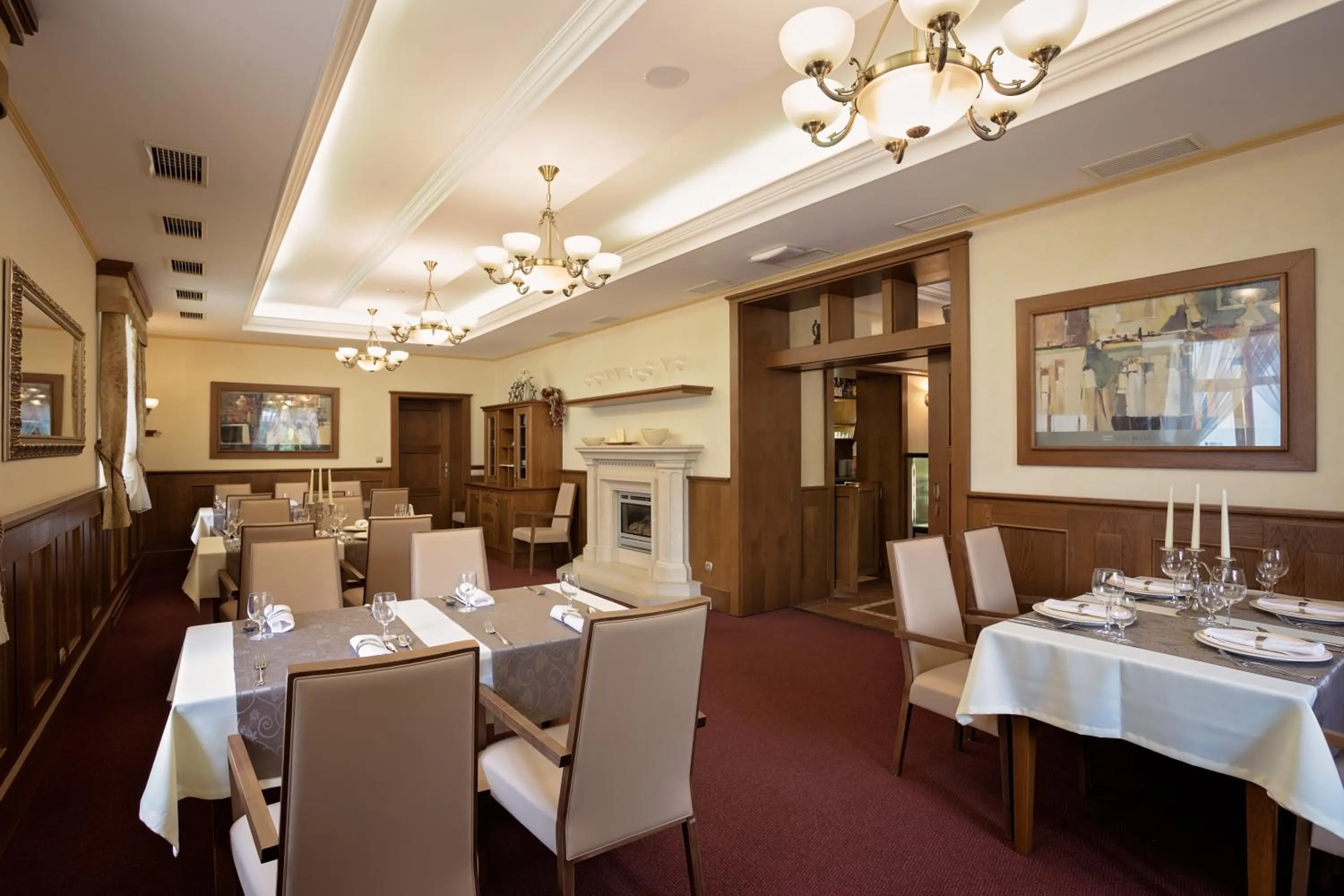 Dining area in Hotel Abácie & Wellness