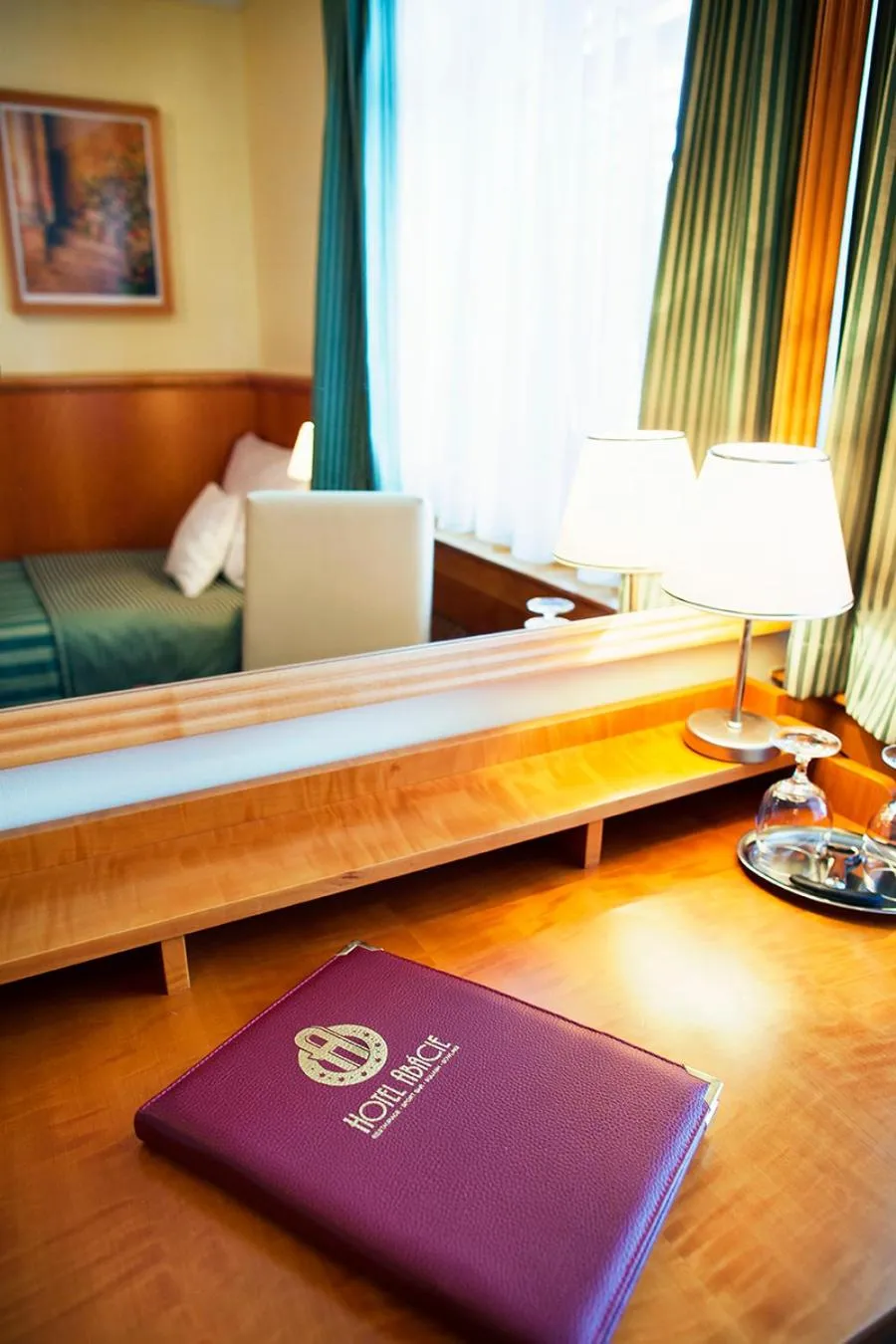 Seating area, Bed in Hotel Abácie & Wellness