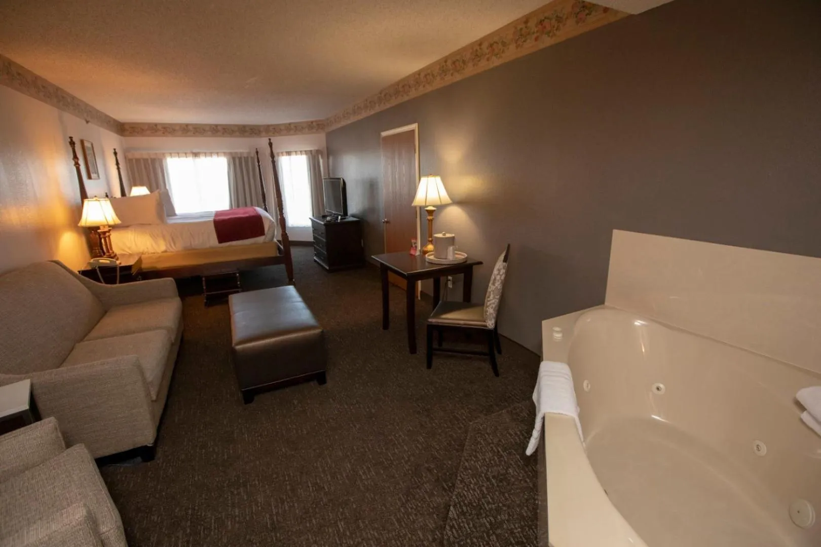 Bed in Hotel Grand Victorian