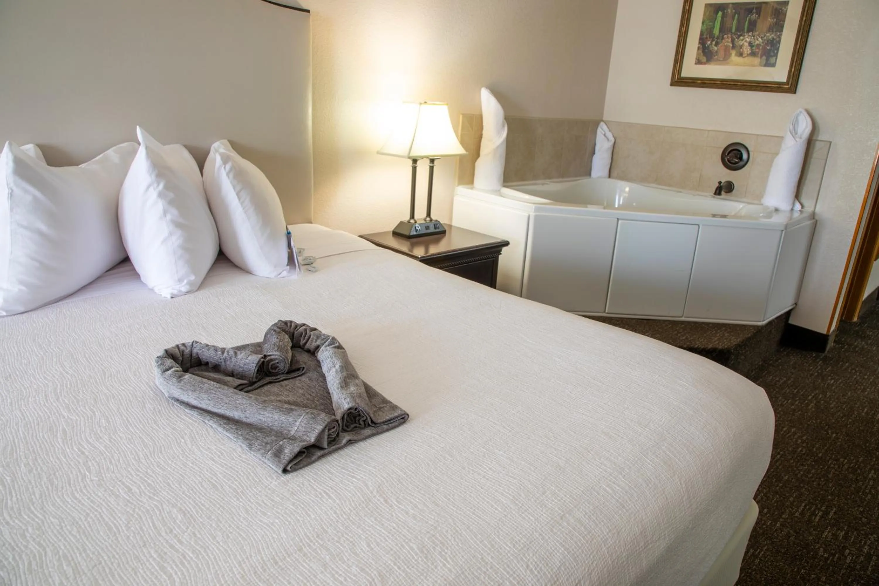 Bed in Hotel Grand Victorian