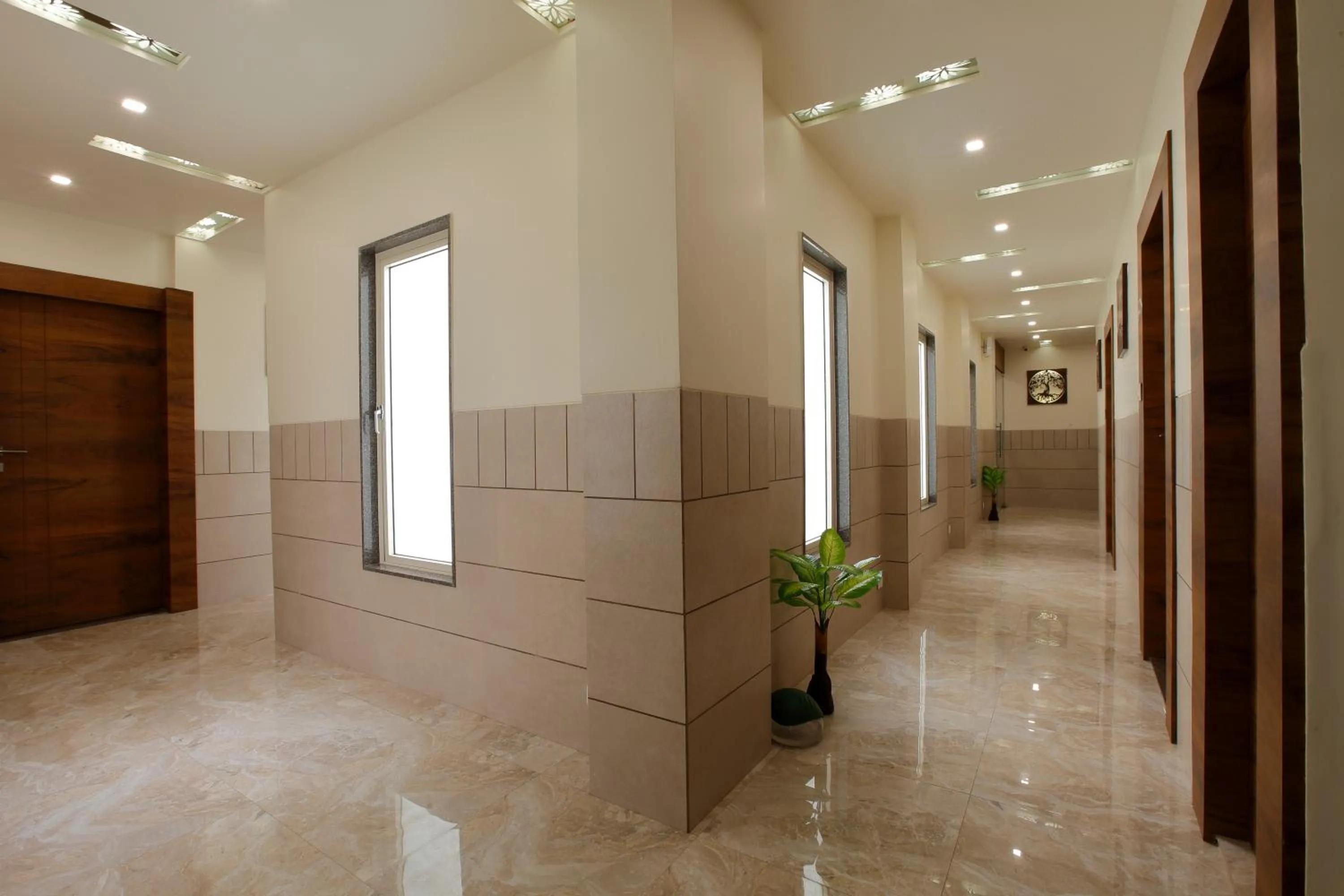 Patio in Hotel Alka Inn