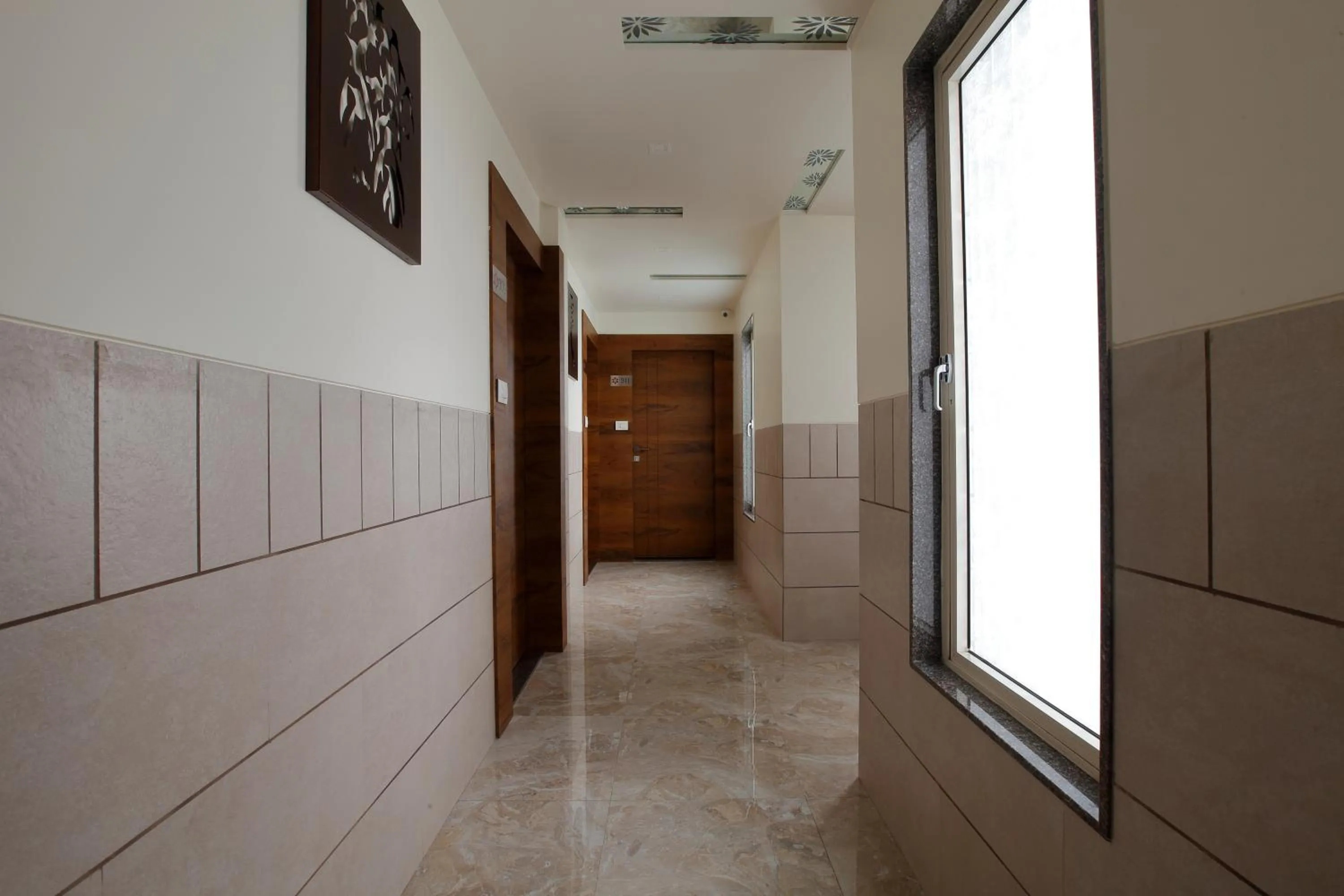 Patio in Hotel Alka Inn